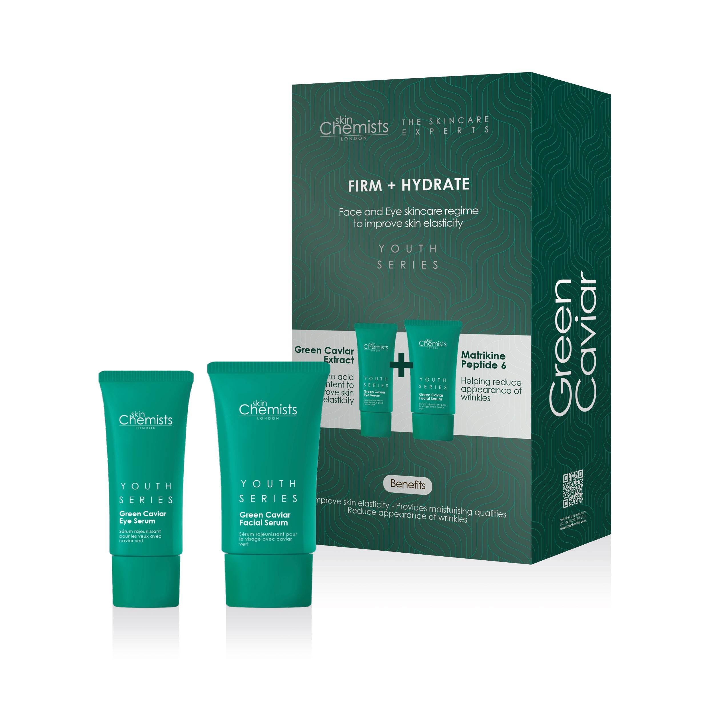 Kit Fermeté et Hydratation au Caviar Vert + Masque au Caviar Vert 50 ml offert