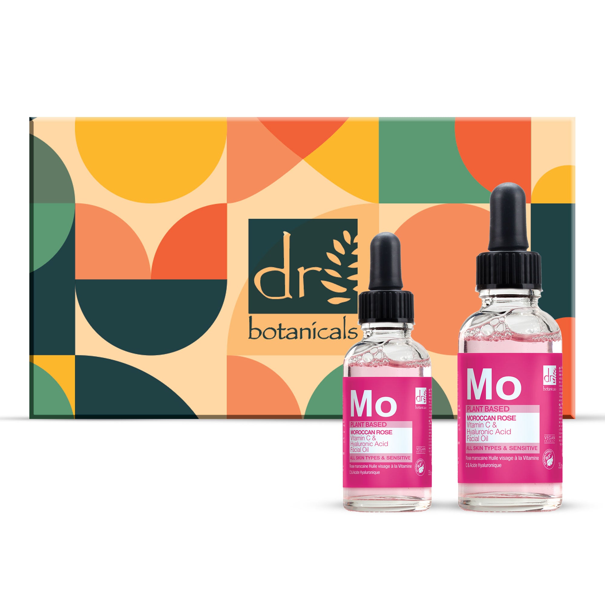 Anti-Ageing Moroccan Rose Facial Oil with Hyaluronic Acid & Vitamin C 15ml & 30ml