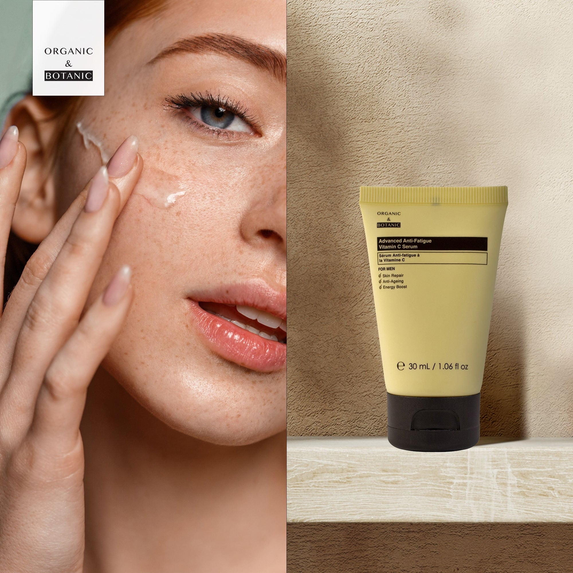 Sérum anti-fatigue avancé à la vitamine C pour hommes 30 ml