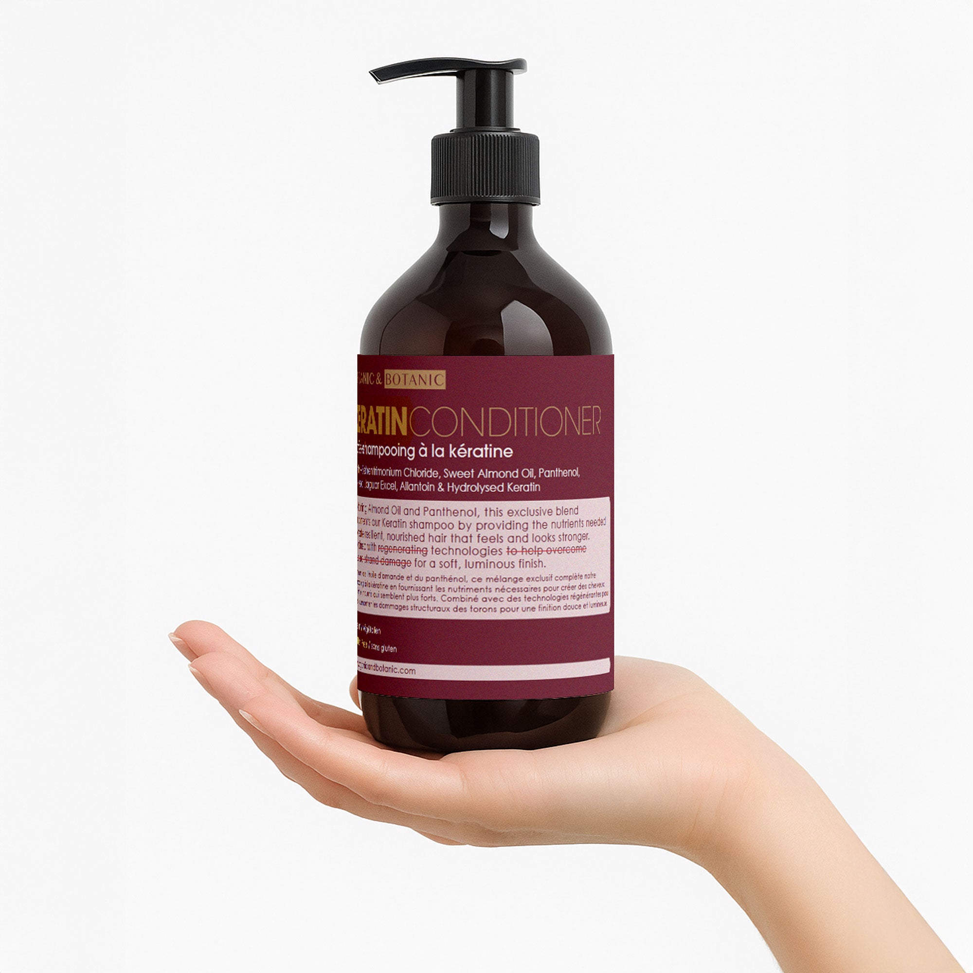 Après-shampoing à la kératine 500 ml