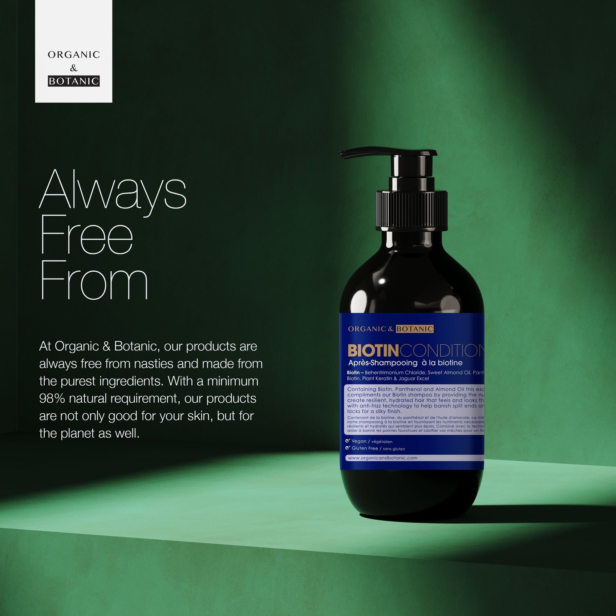 Après-shampoing à la biotine 500 ml