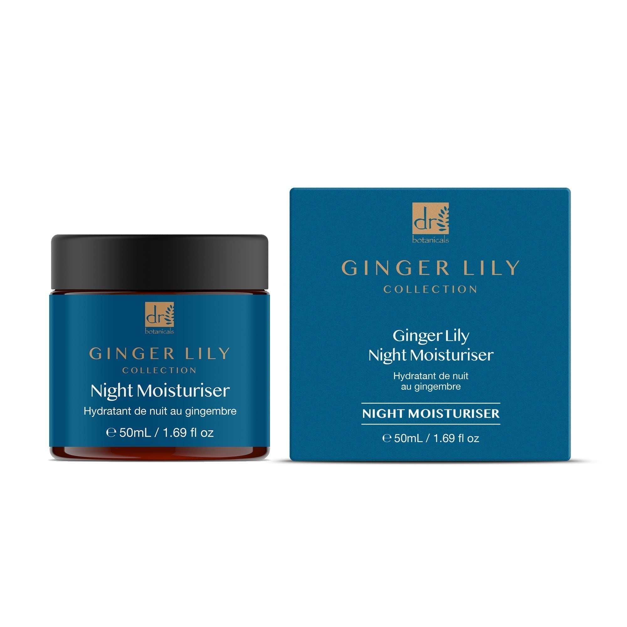 Crème de nuit Gingerlily 50 ml - Lot de 2 à prix avantageux
