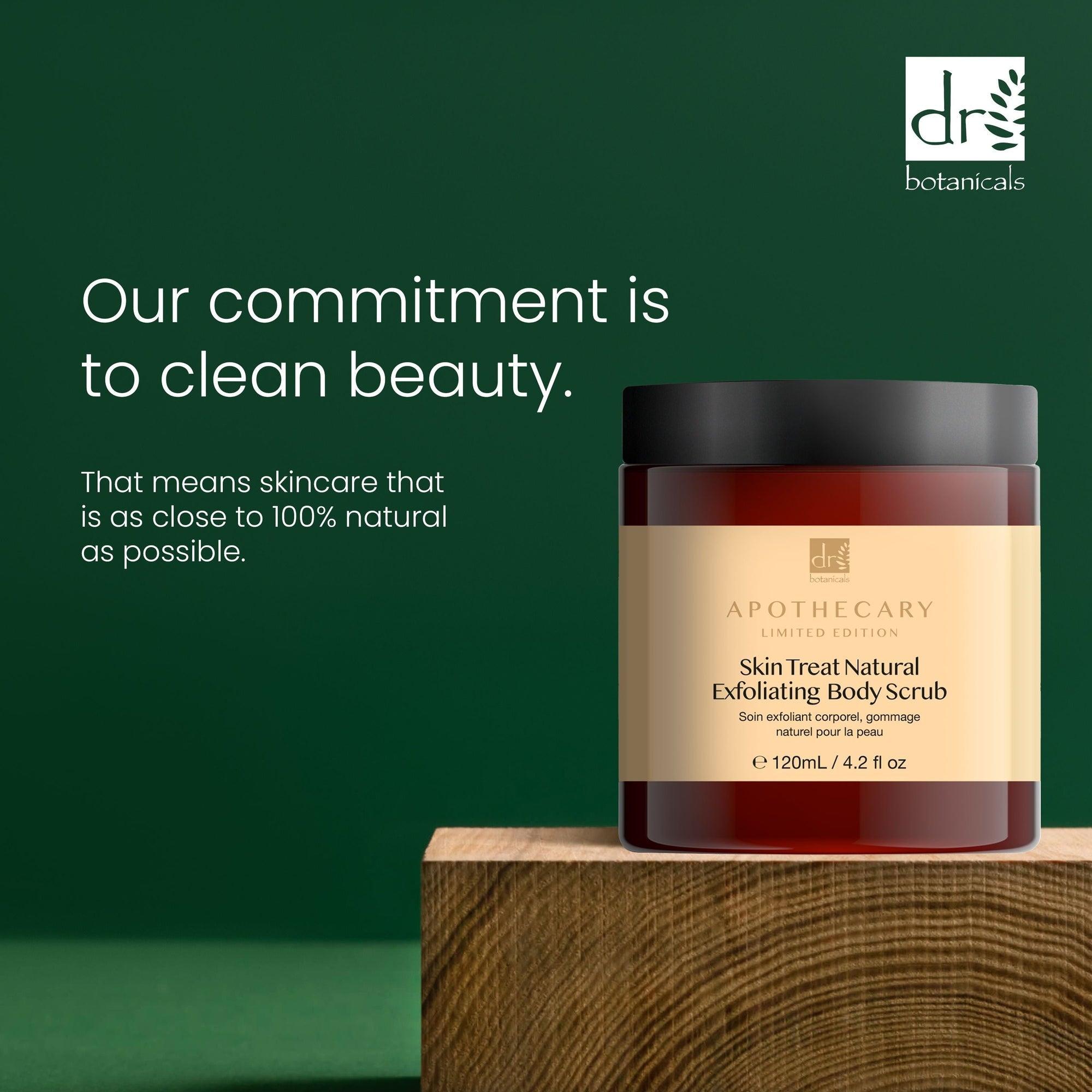 Gommage corporel exfoliant naturel Skin Treat 120 ml - Lot de 2 à prix avantageux