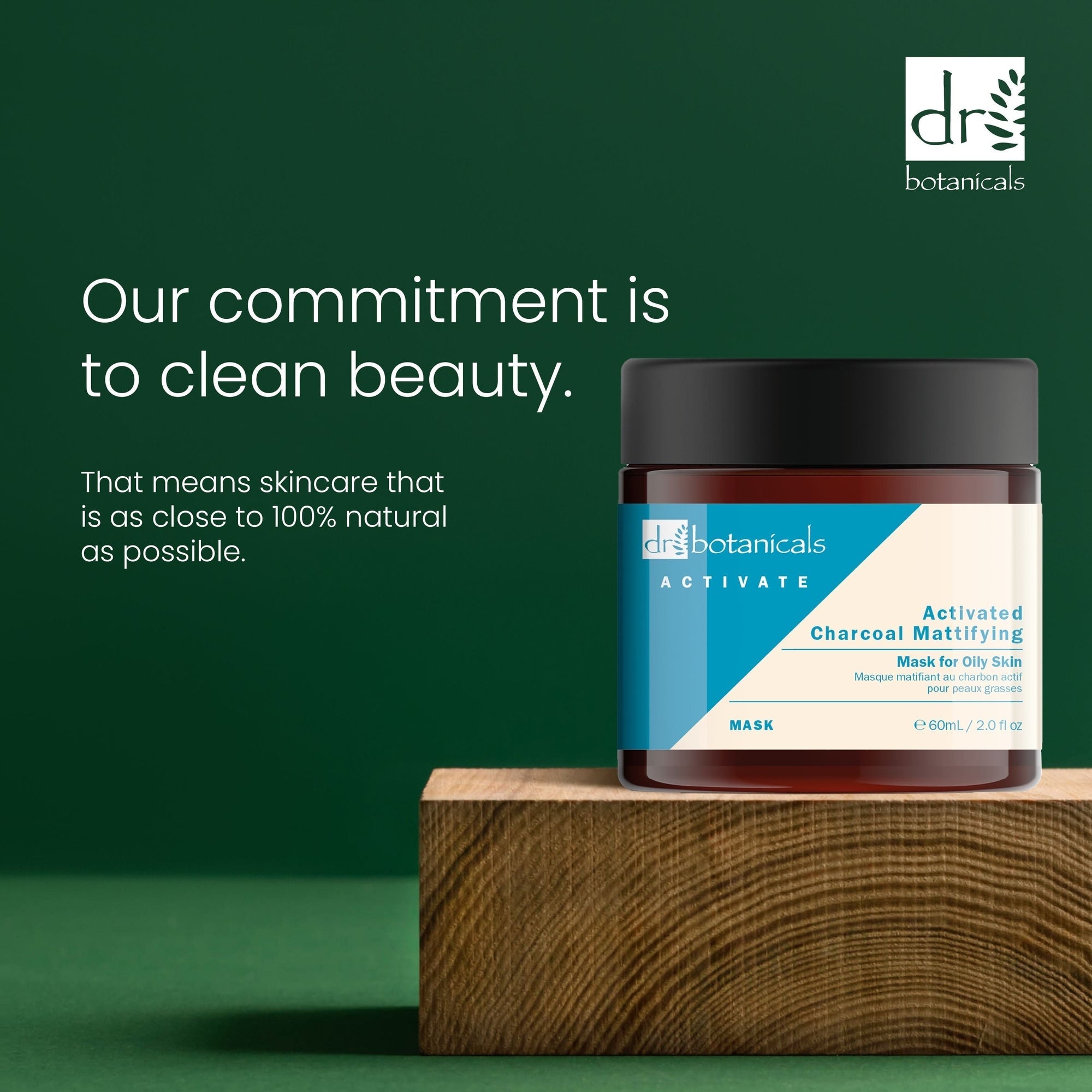 Masque matifiant au charbon actif pour peaux grasses 60 ml - Lot de 2 à prix avantageux