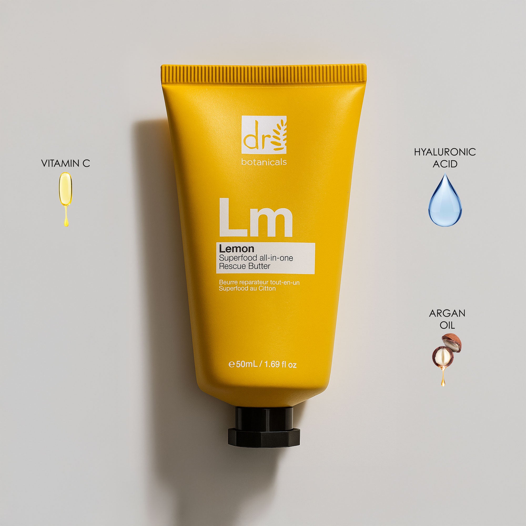 Beurre réparateur tout-en-un au citron et superaliment 50 ml