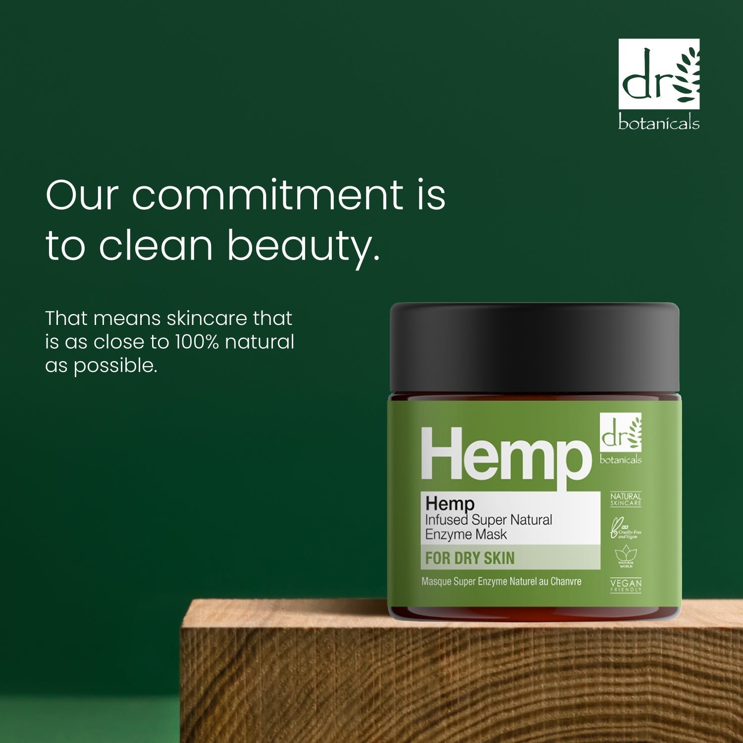 Masque enzymatique super naturel infusé 60 ml