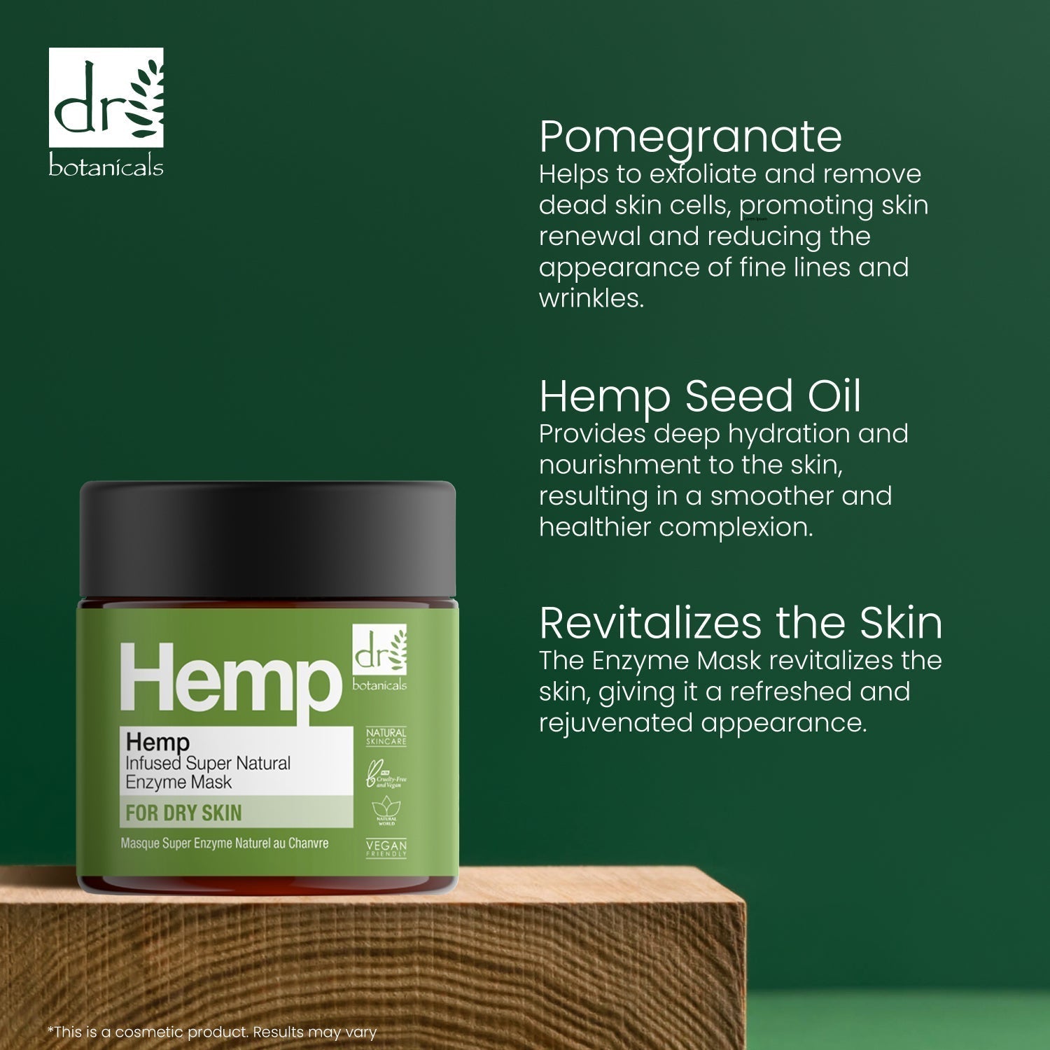 Masque enzymatique super naturel infusé 60 ml