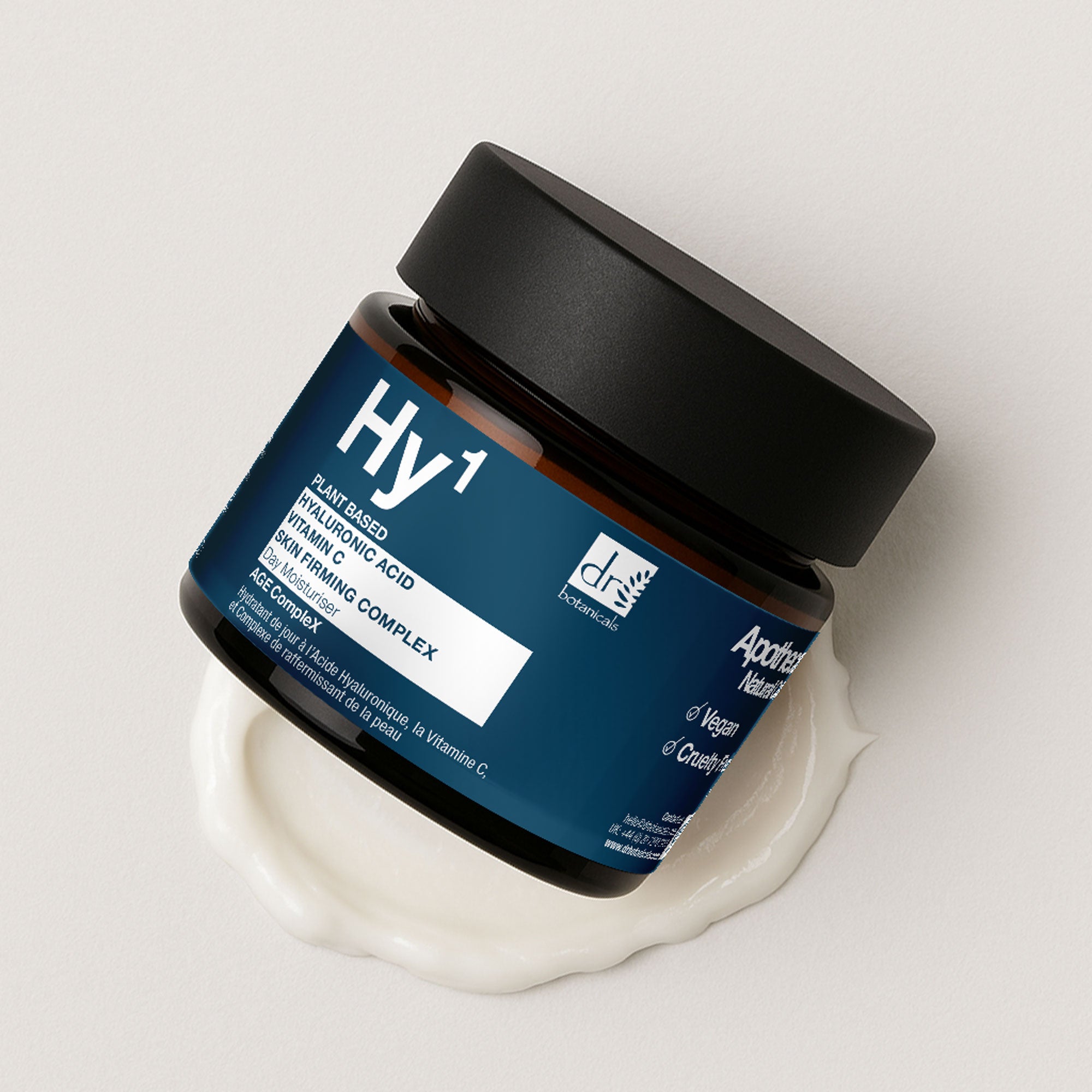 Crème de jour 60 ml à l'acide hyaluronique avancé 1 %, à la vitamine C 1 % et au complexe raffermissant 1 %