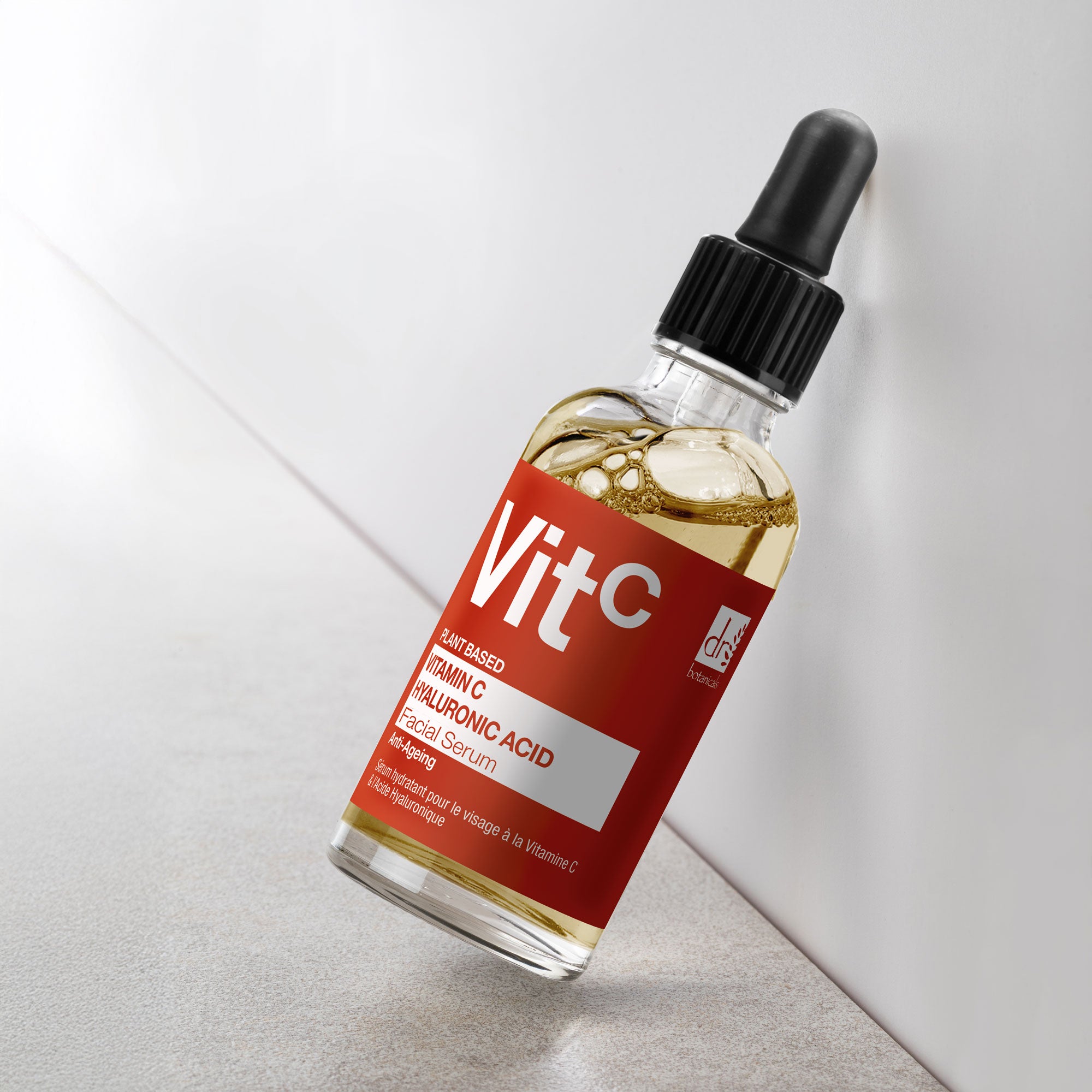 Sérum hydratant visage à la vitamine C 5 % et à l'acide hyaluronique 2 % 30 ml