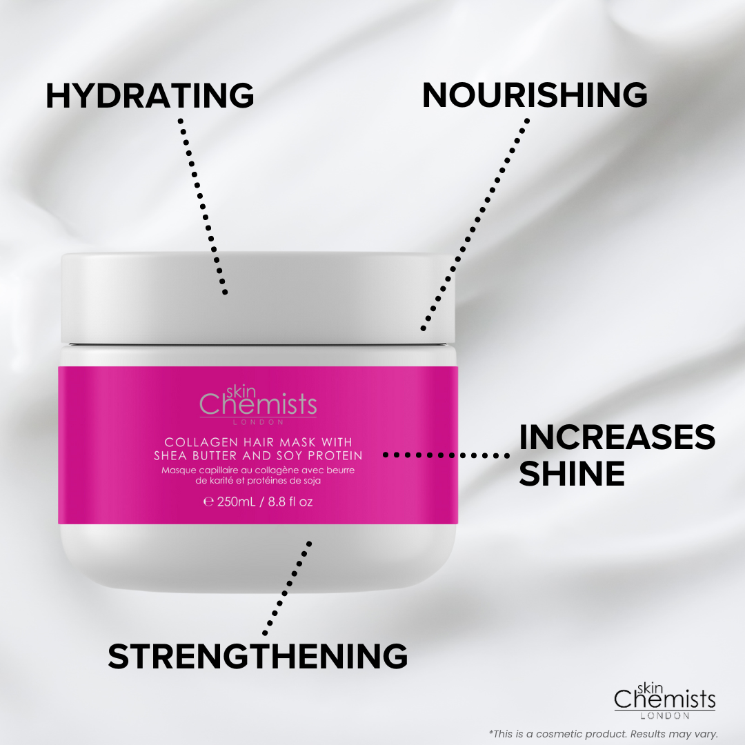 Masque capillaire au collagène, beurre de karité et protéines de soja 250 ml