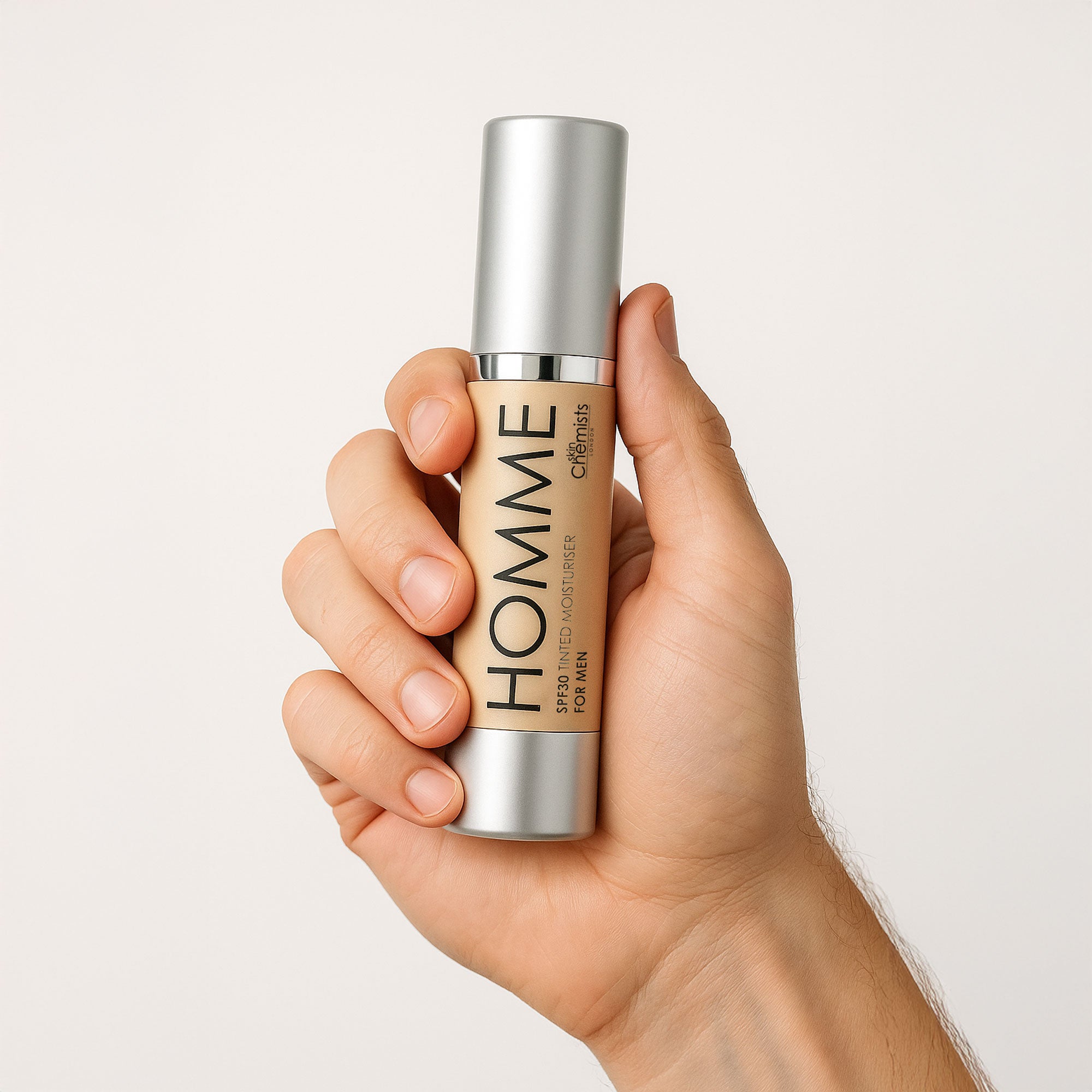 Crème hydratante teintée légère pour homme SPF 30 50 ml