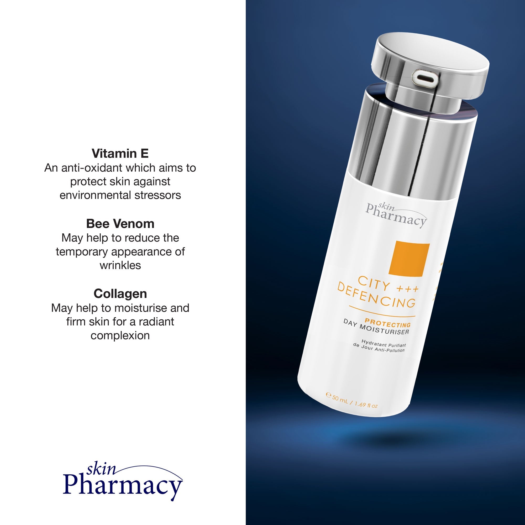 City +++ Crème de jour protectrice anti-pollution 50 ml