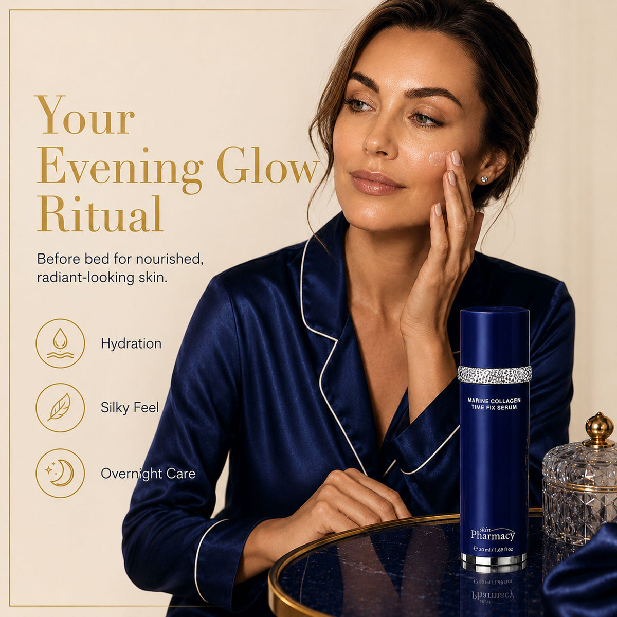 Siero antietà Time Fix con 1% di collagene marino 50ml