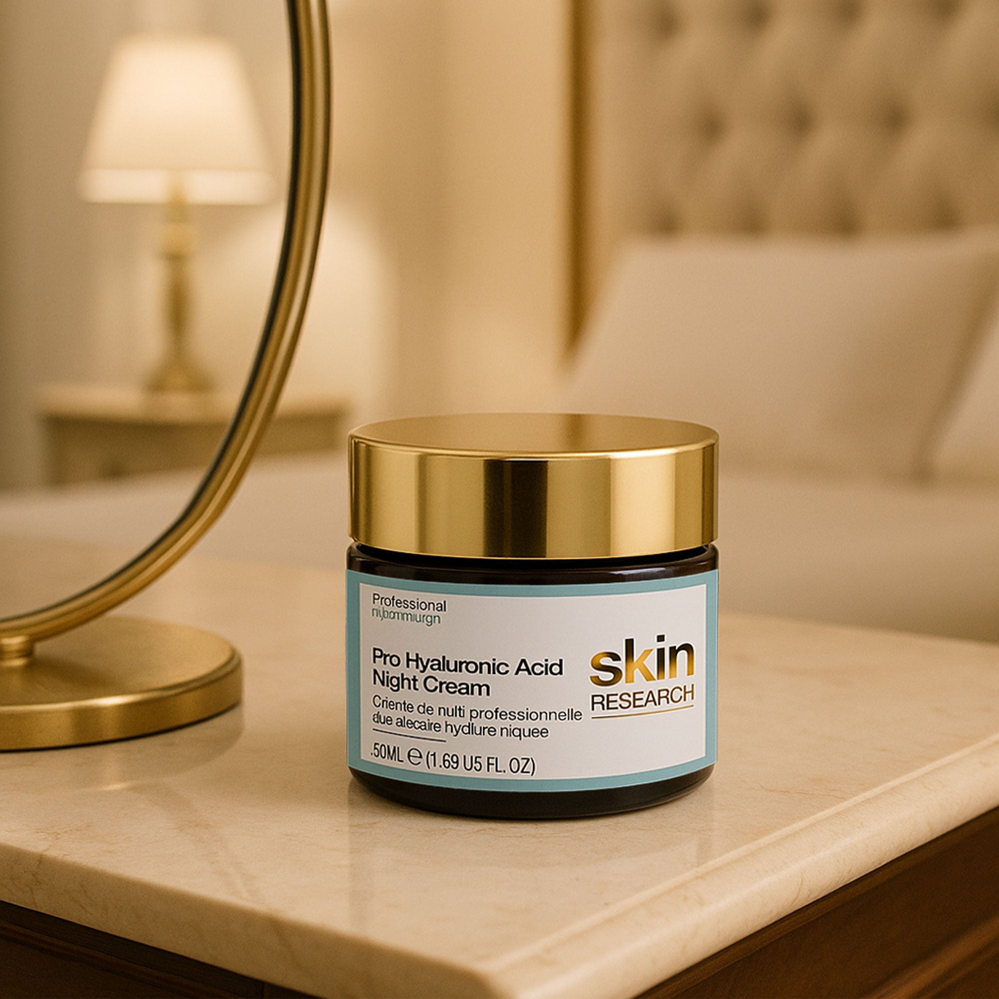 Crème de nuit à l'acide hyaluronique SR Pro 50 ml