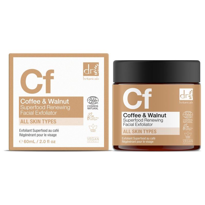 Exfoliant visage régénérant au café et super-aliments 60 ml