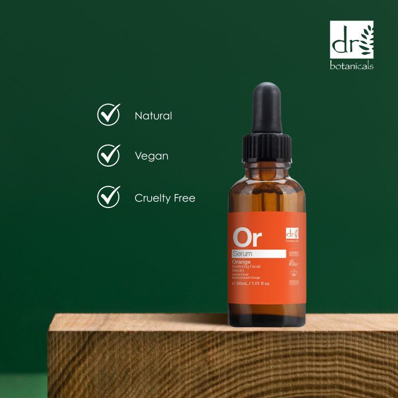 Sérum visage réparateur à l'orange 30 ml