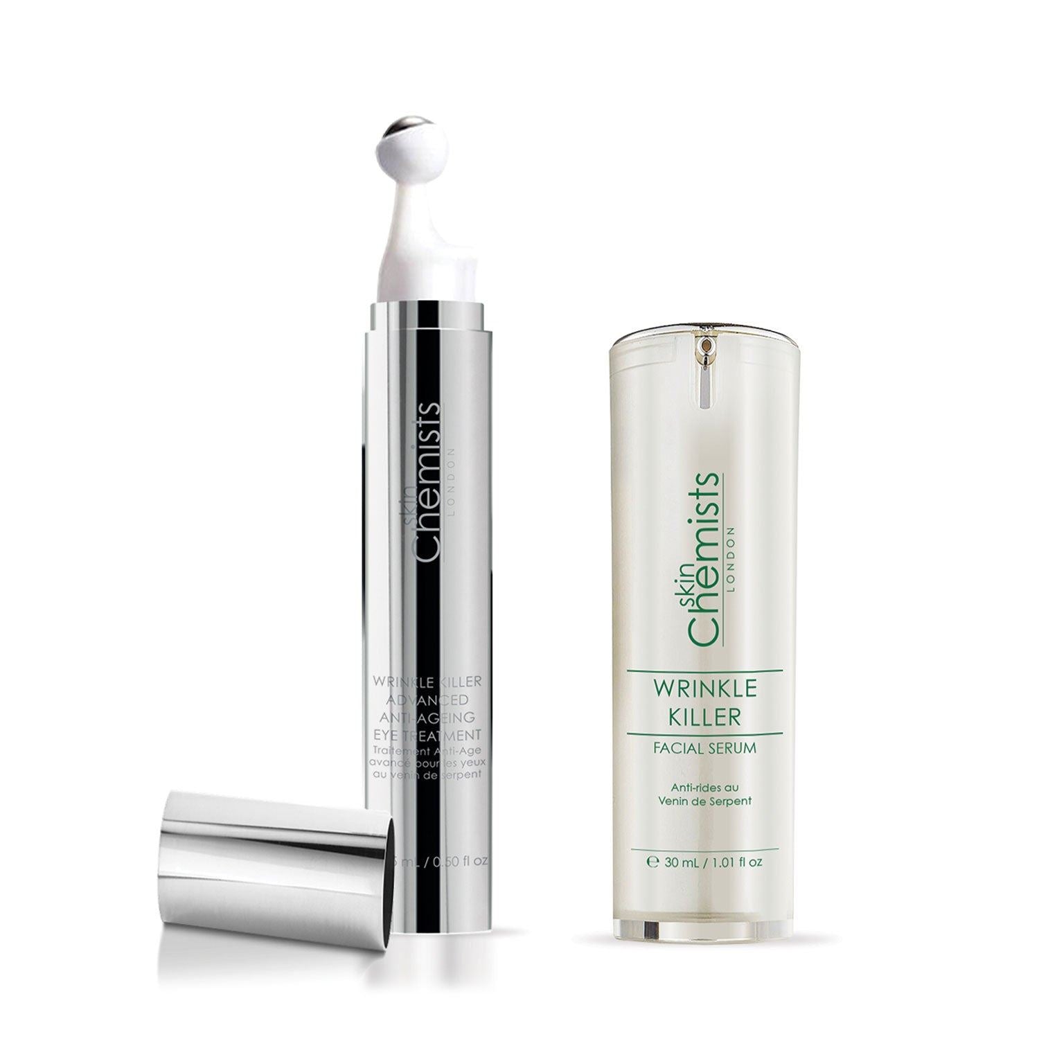 Faltenbekämpfendes Anti-Aging Augen- und Gesichtsserum-Set