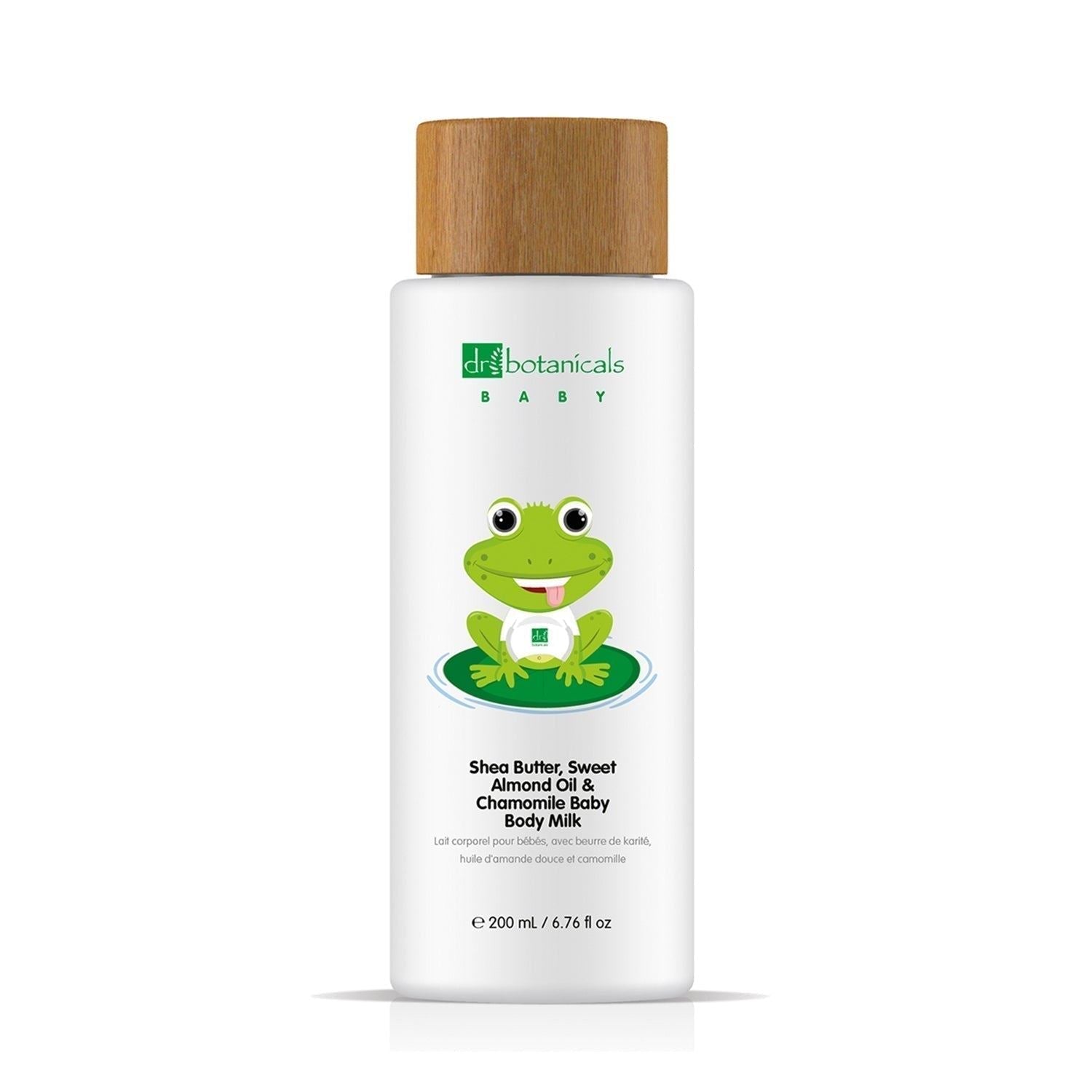 Lait corporel pour bébé à l'huile d'amande douce et à la camomille 200 ml