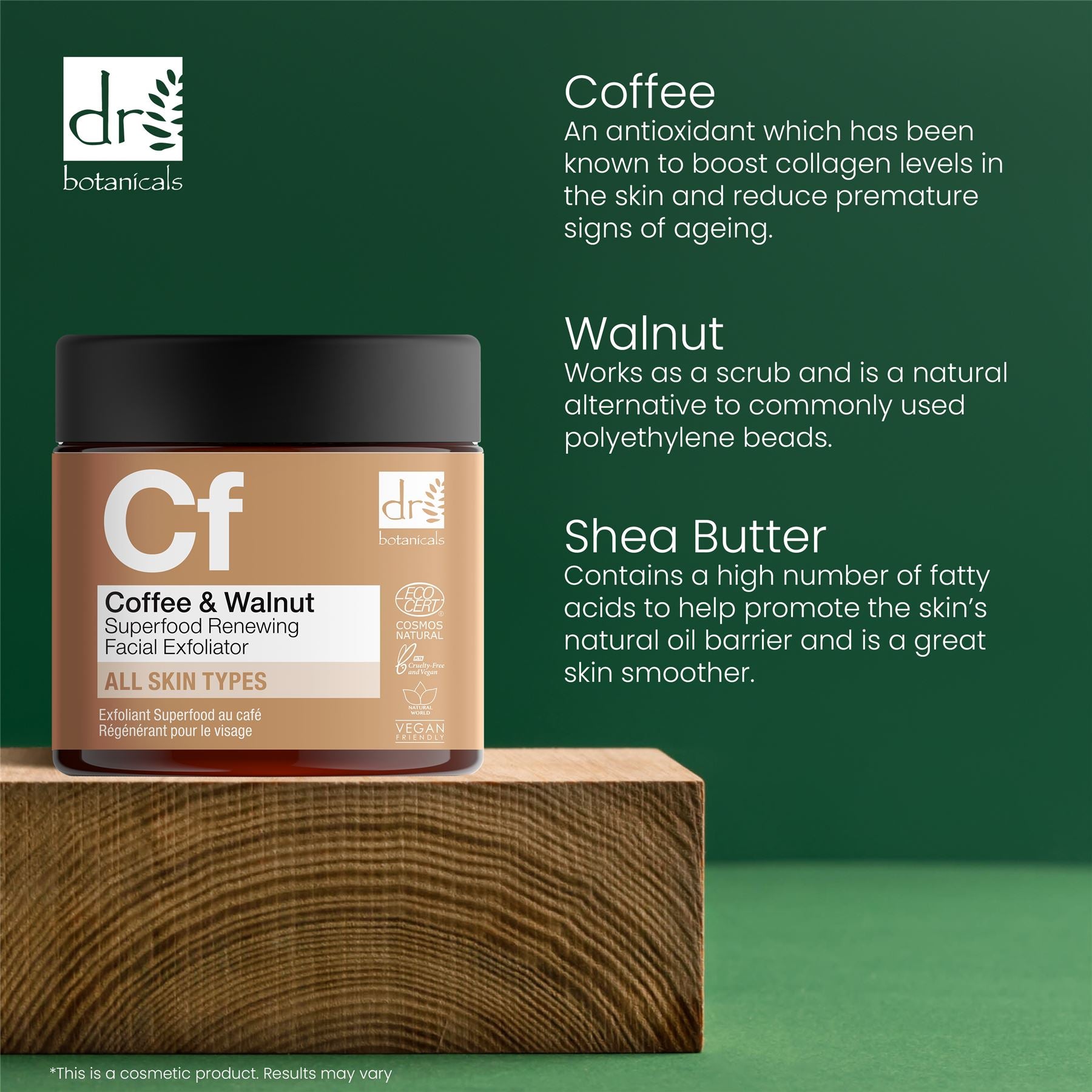 Advanced Coffee Superfood Renewing Facial Exfoliator 60ml
