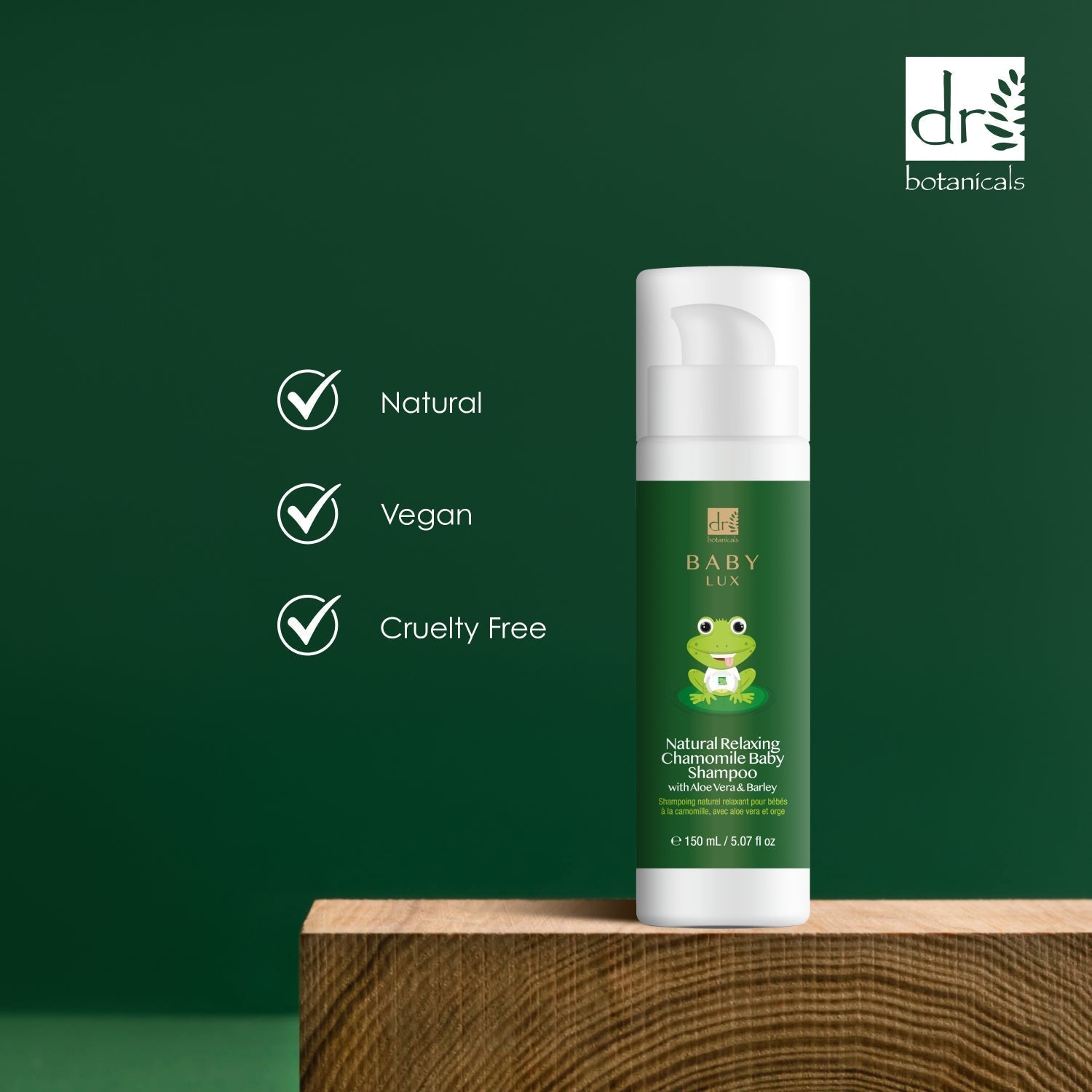 Baby Lux Natürliches, entspannendes Kamillen-Babyshampoo 150 ml