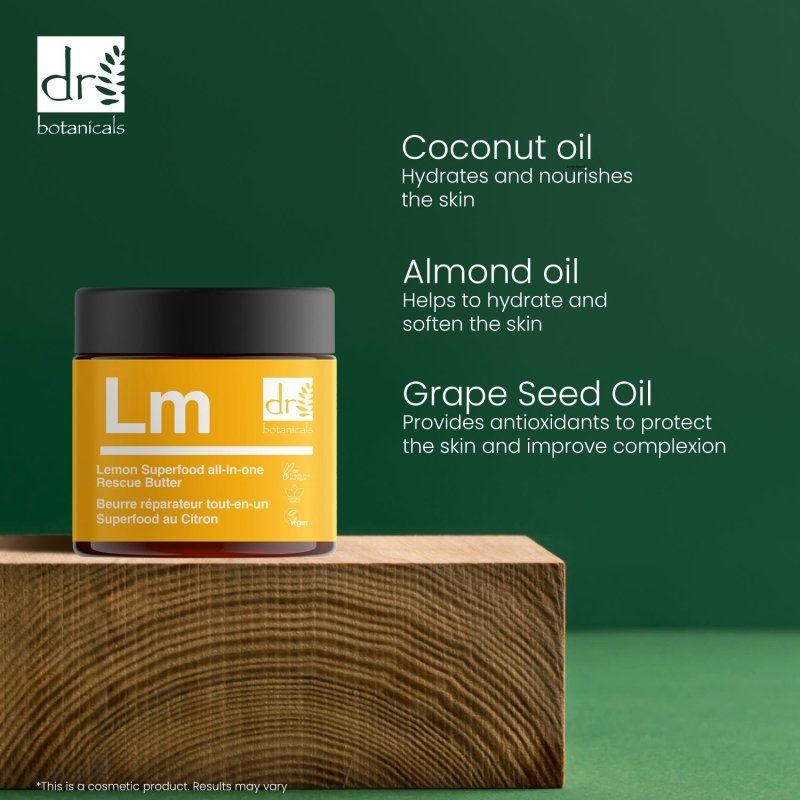 Beurre réparateur tout-en-un au citron et superaliment 60 ml