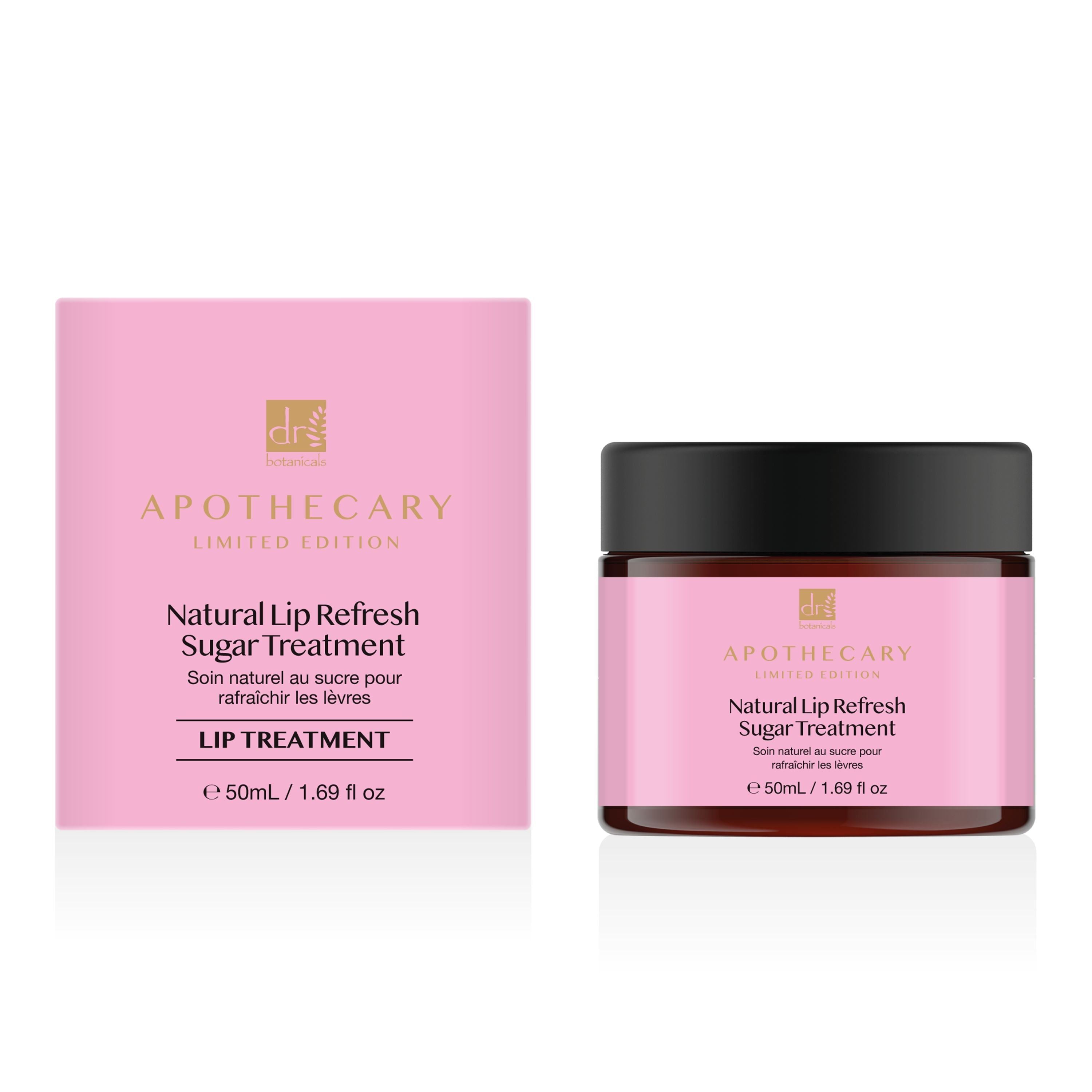 Soin rafraîchissant naturel pour les lèvres au sucre 50 ml - Lot de 2 à prix avantageux