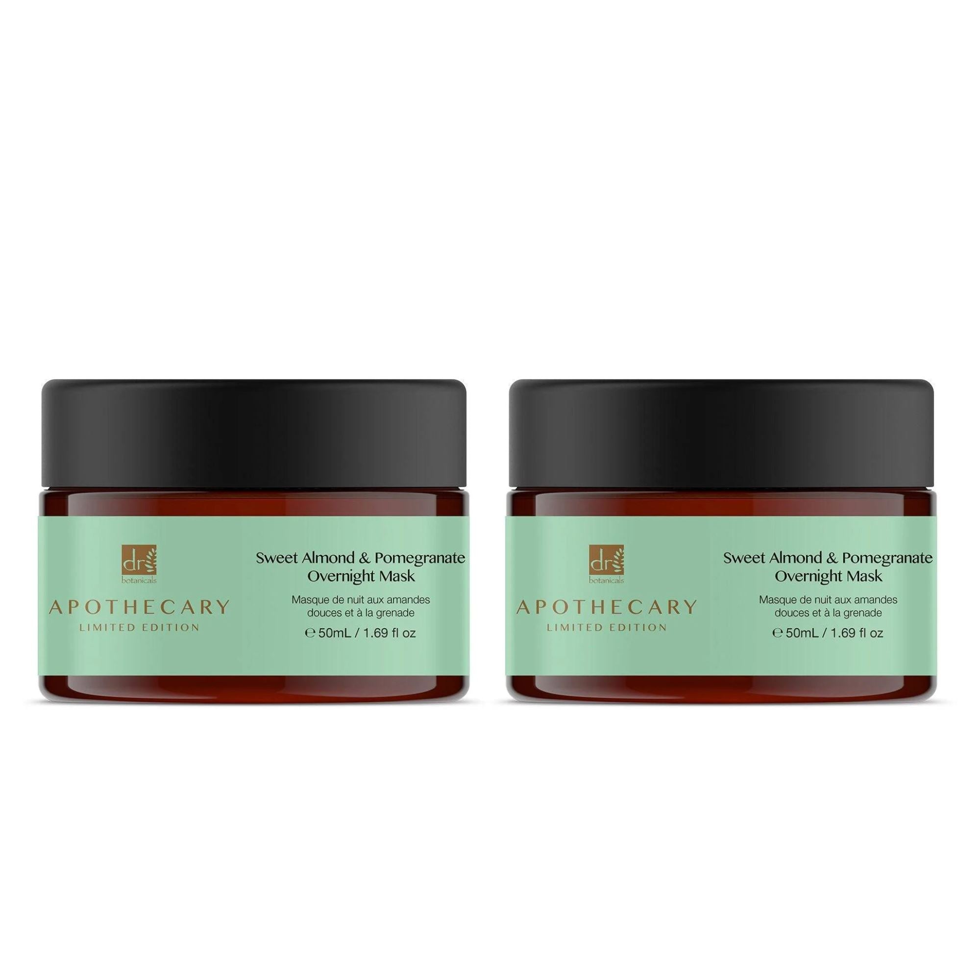 Süße Mandel & Granatapfel Nachtmaske 50 ml Doppelpackung zum Sparen