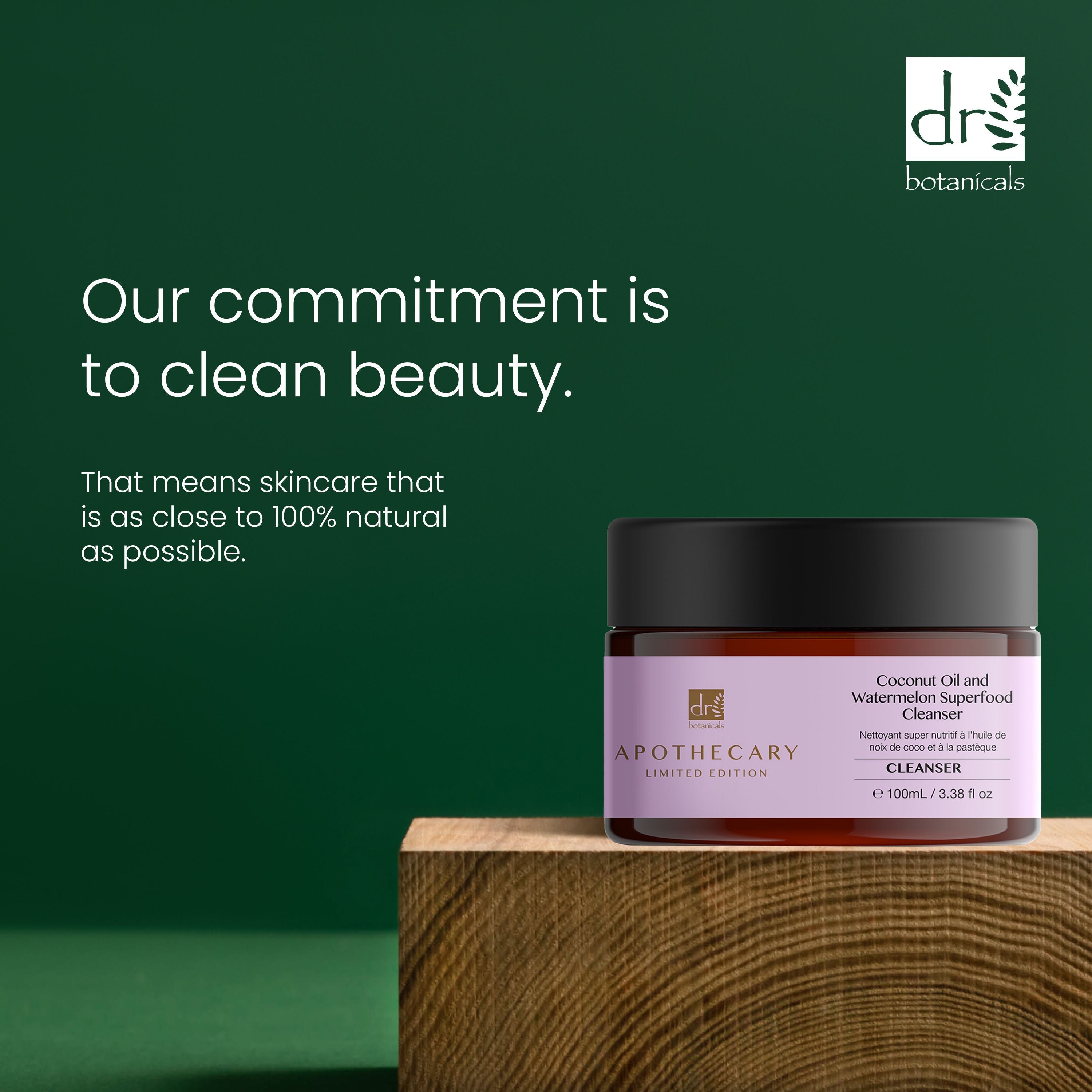 Nettoyant superalimentaire à l'huile de coco et à la pastèque 100 ml