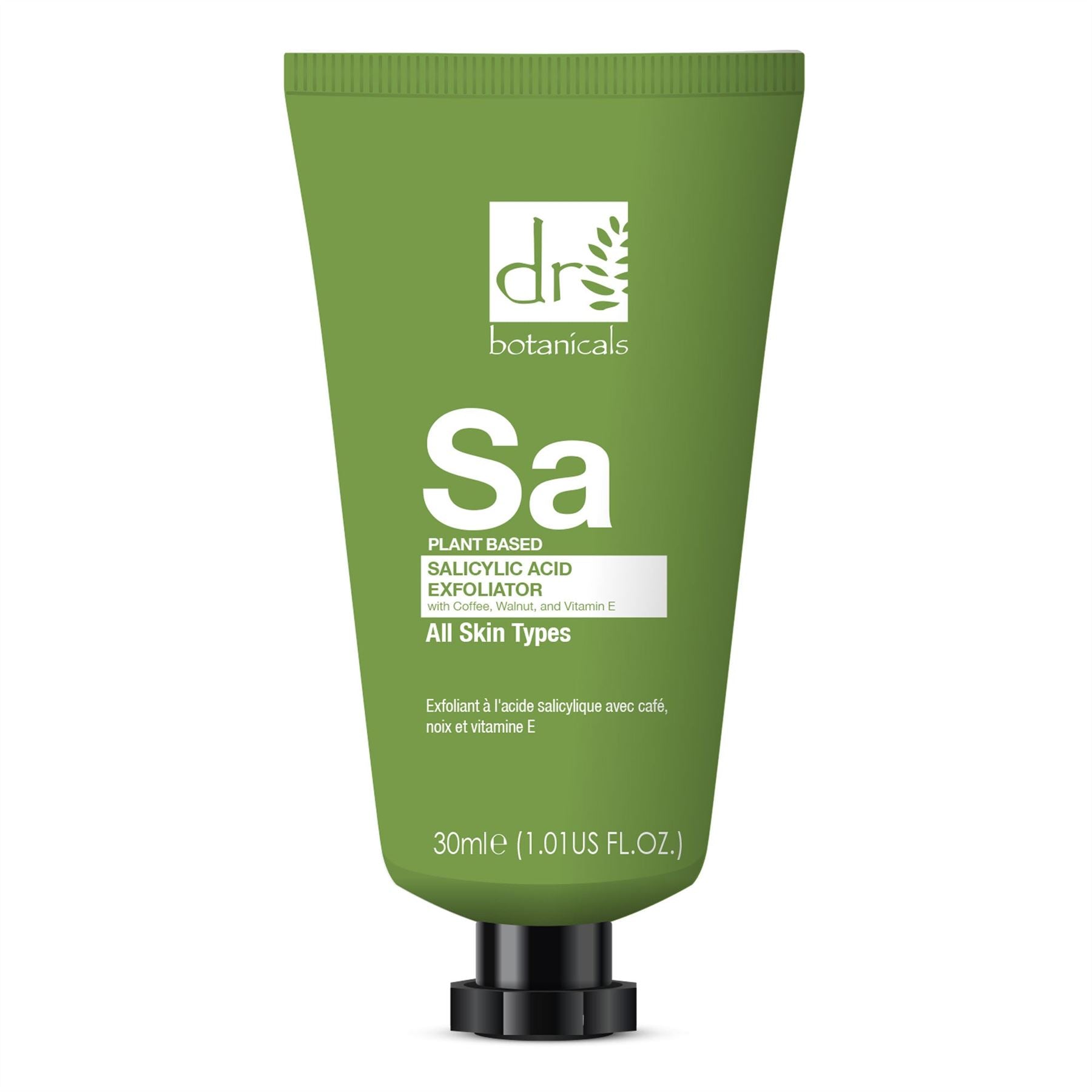 Exfoliant à l'acide salicylique avec café, noix et vitamine E 30 ml