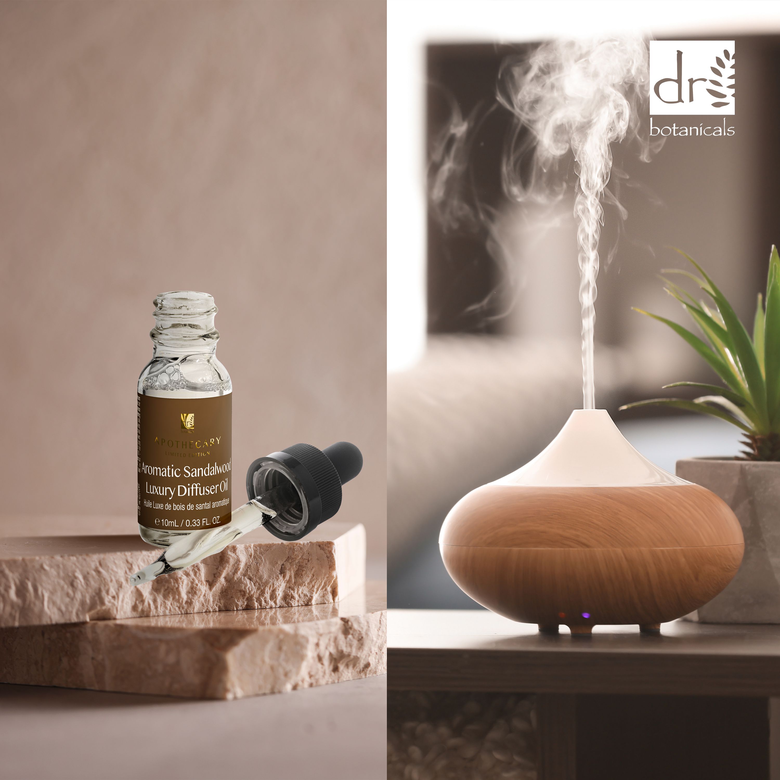 Kit diffuseur de bois de santal aromatique