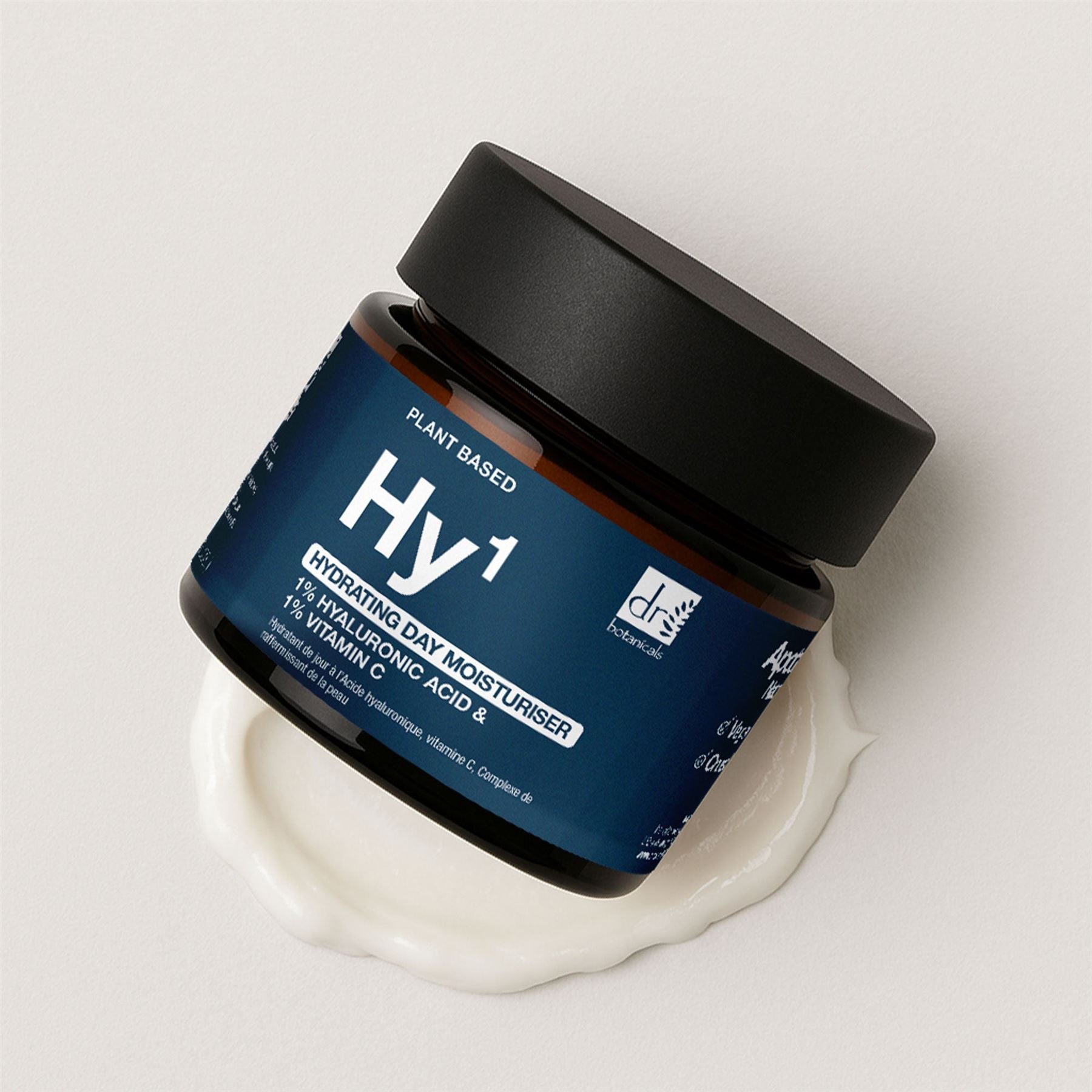 Crème de jour hydratante à 1 % d'acide hyaluronique et 1 % de vitamine C 60 ml