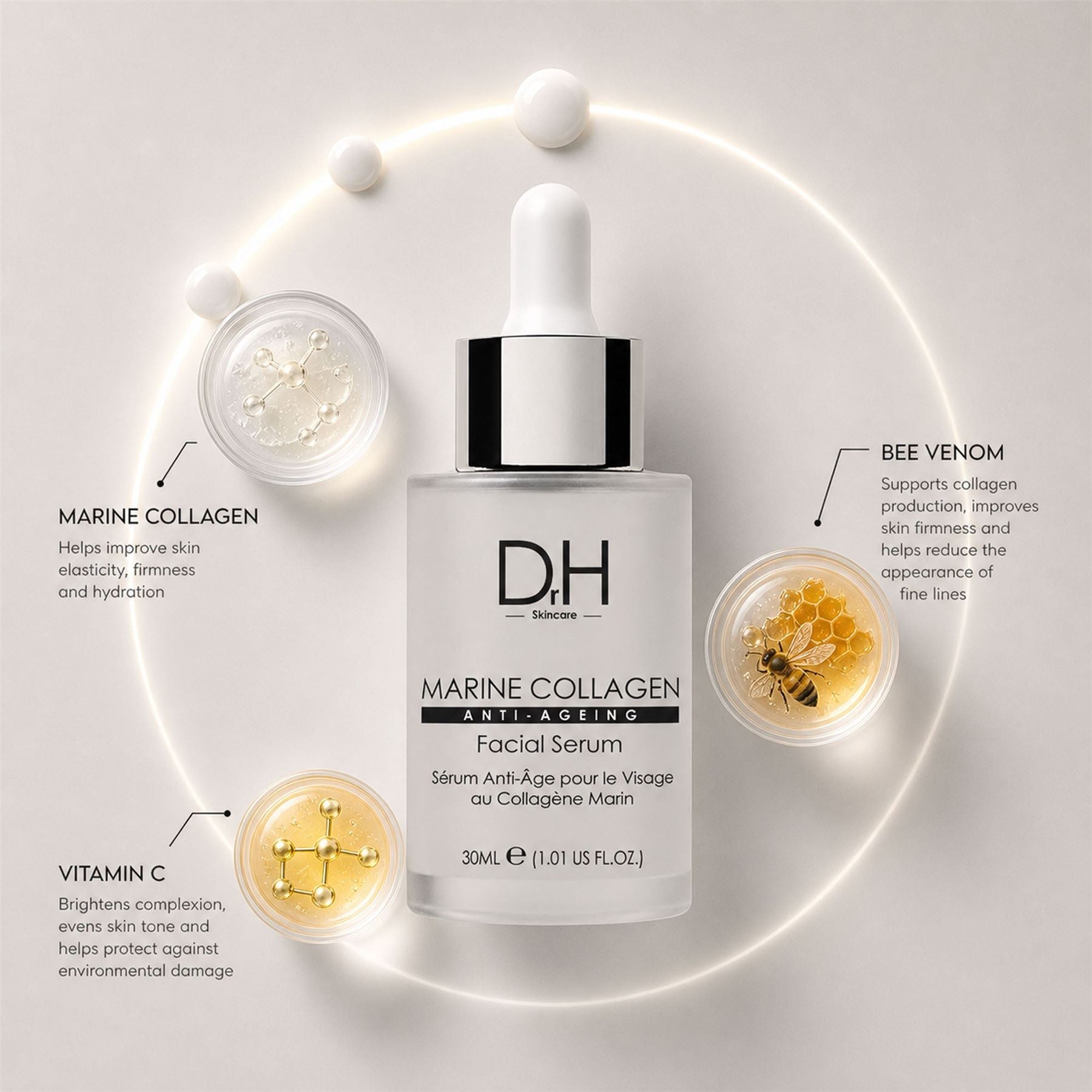 DR H Marine Collagen Facial Serum 30ml