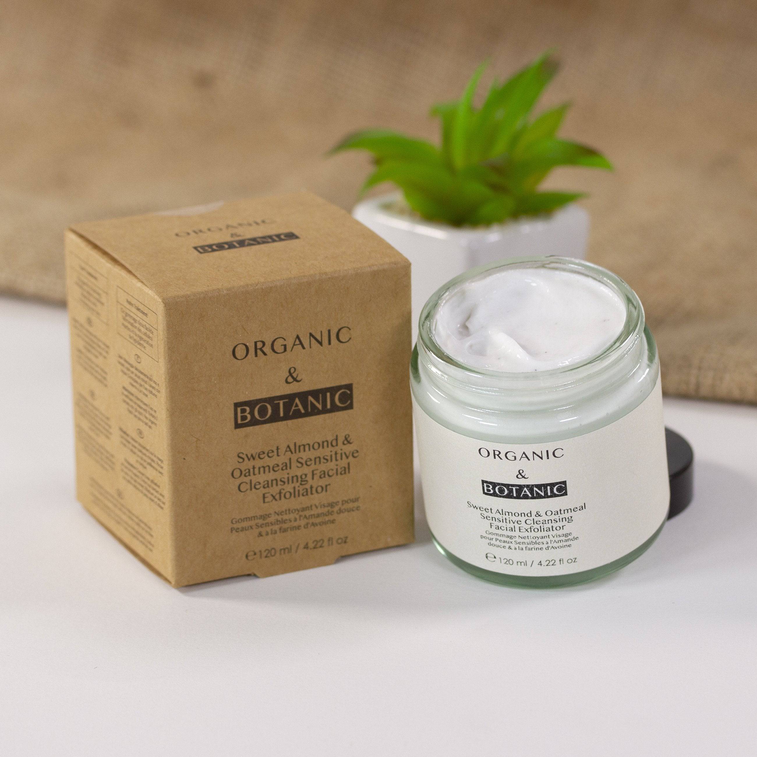 Exfoliant nettoyant aux amandes et à l'avoine 120 ml