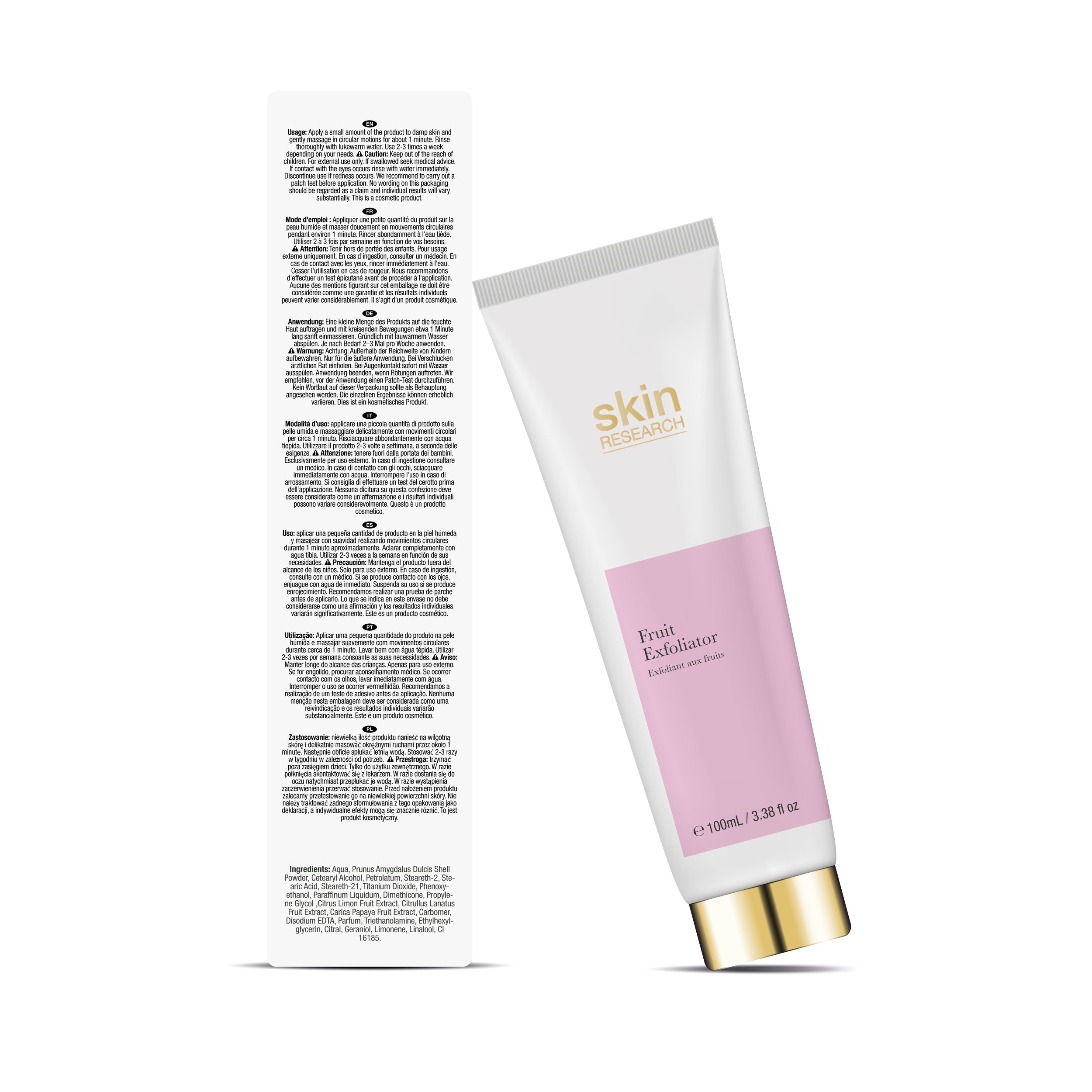 Exfoliant visage aux fruits 100 ml