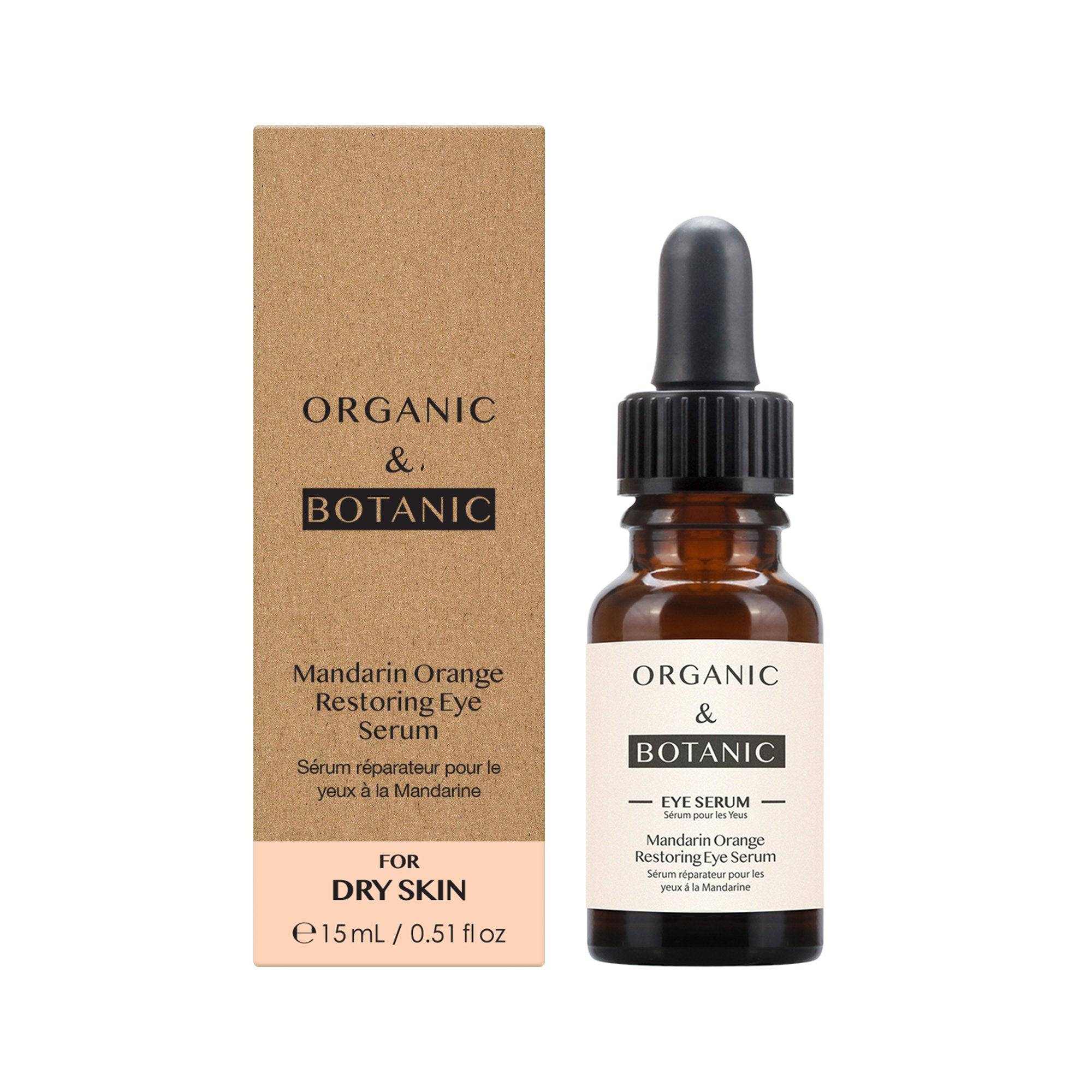 Sérum contour des yeux réparateur à l'orange mandarine 15 ml