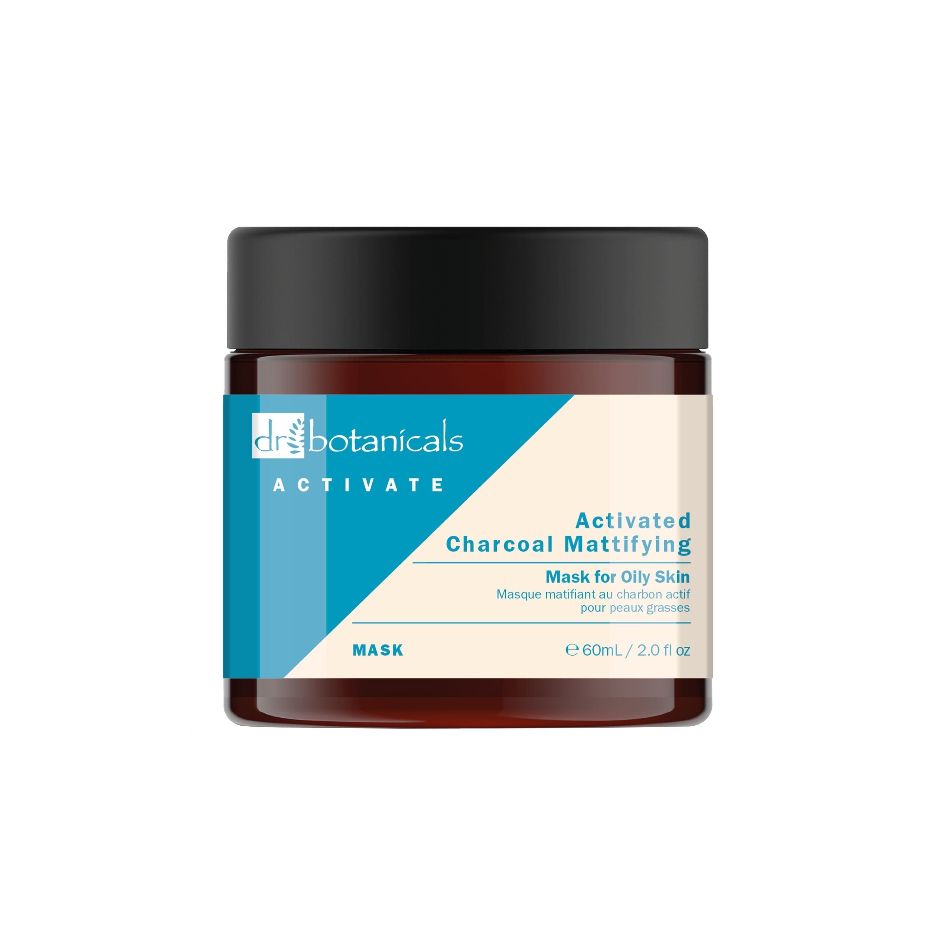 Masque matifiant au charbon actif pour peaux grasses 60 ml - Lot de 2 à prix avantageux