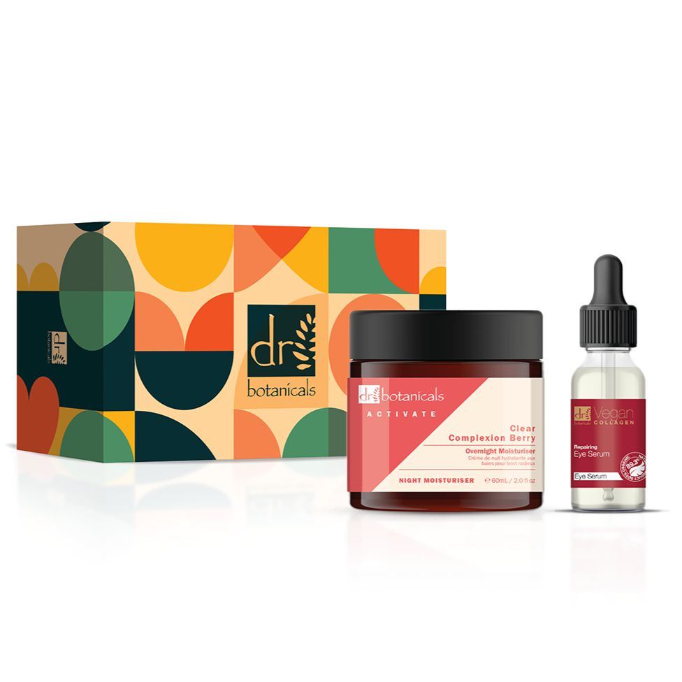 Dr Botanicals Collagen Eye Serum & Berry Moisturiser Anti-Ageing Kit - skinChemists