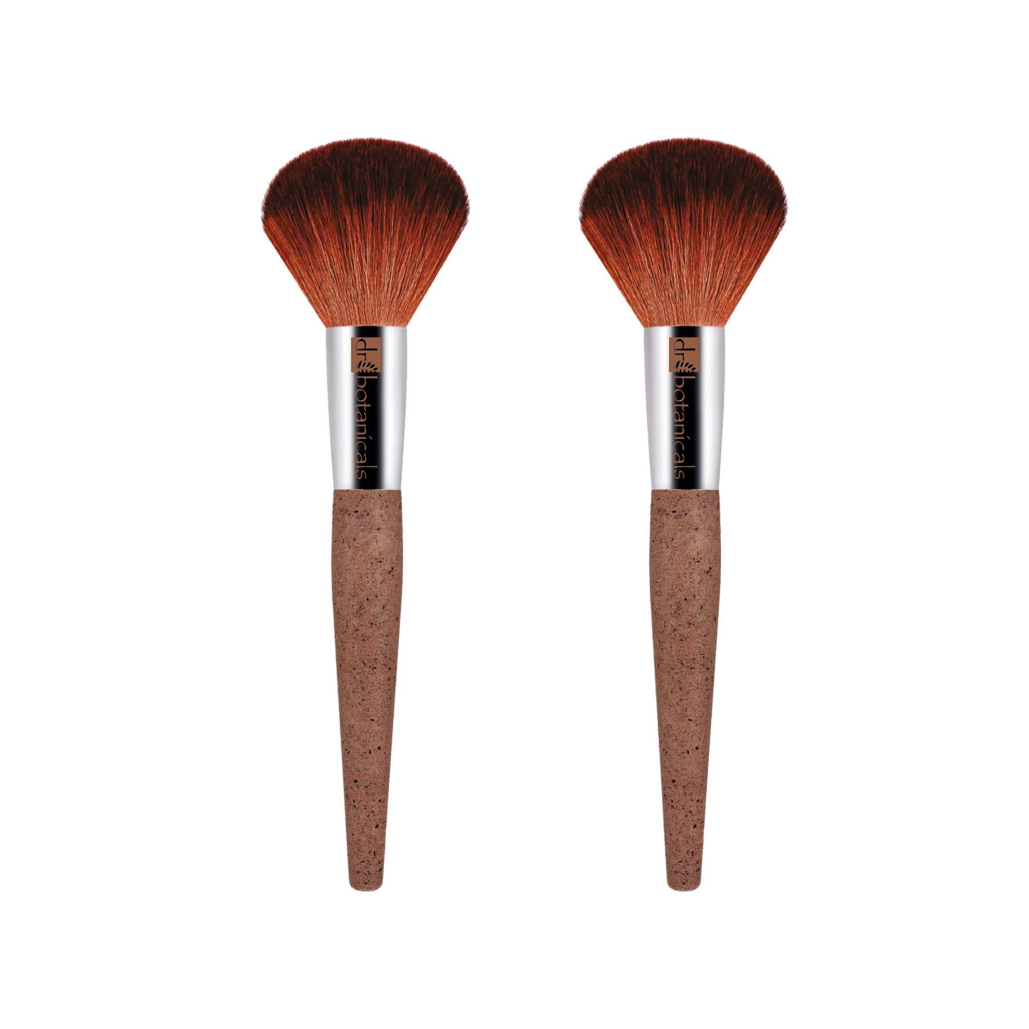 Pinceau à poudre de café moulu, lot de 2 pinceaux économiques