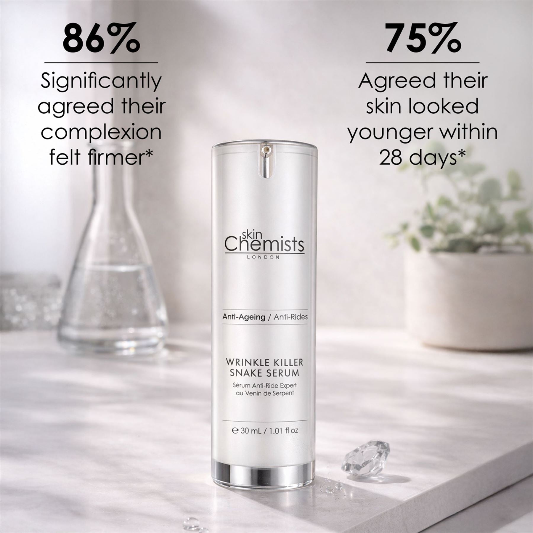 Faltenbekämpfendes Anti-Aging-Schlangenserum 30 ml