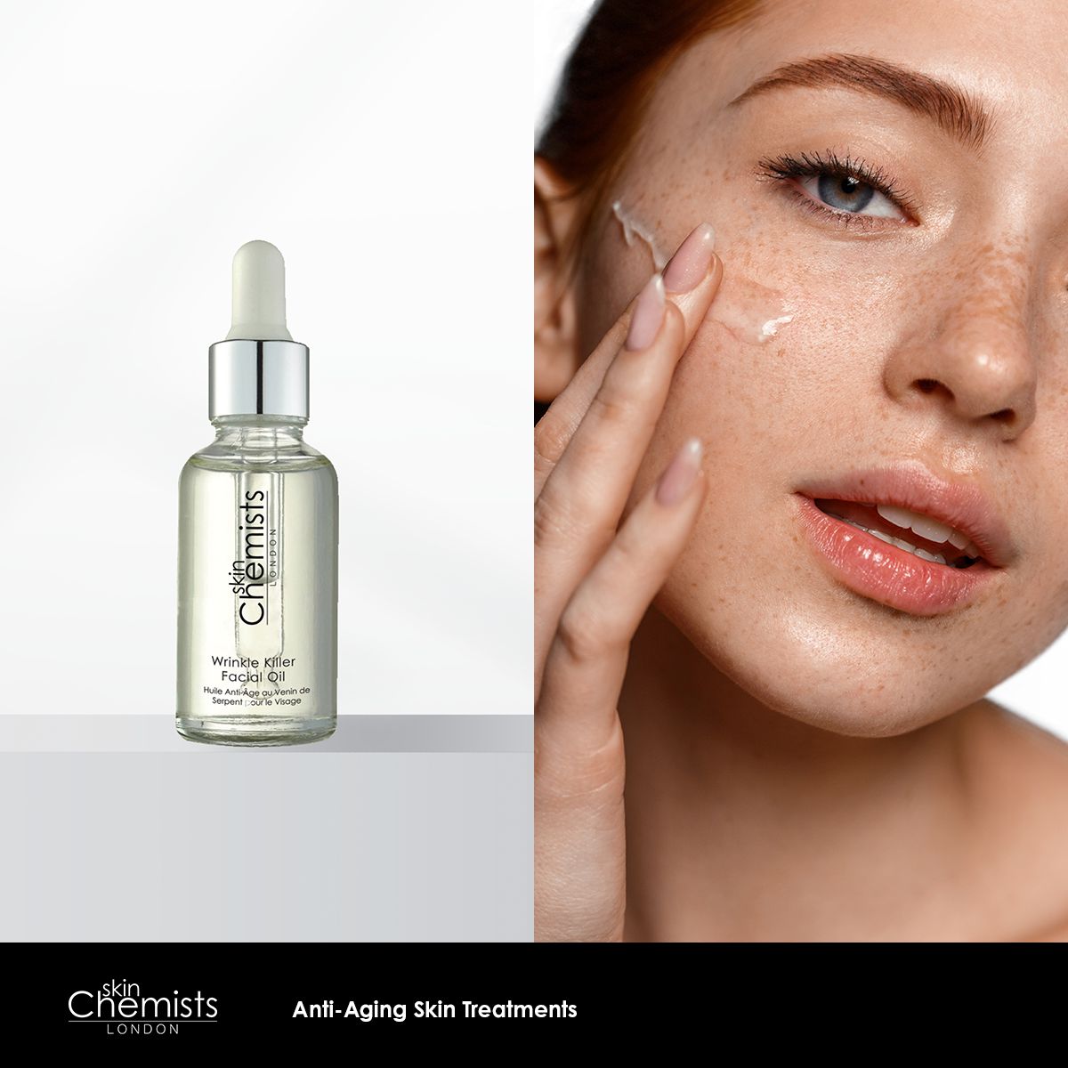 Huile visage anti-rides 30 ml - Lot de 2 à prix avantageux