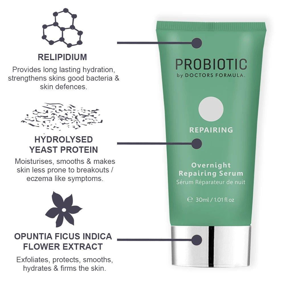 Sérum réparateur probiotique de nuit 30 ml