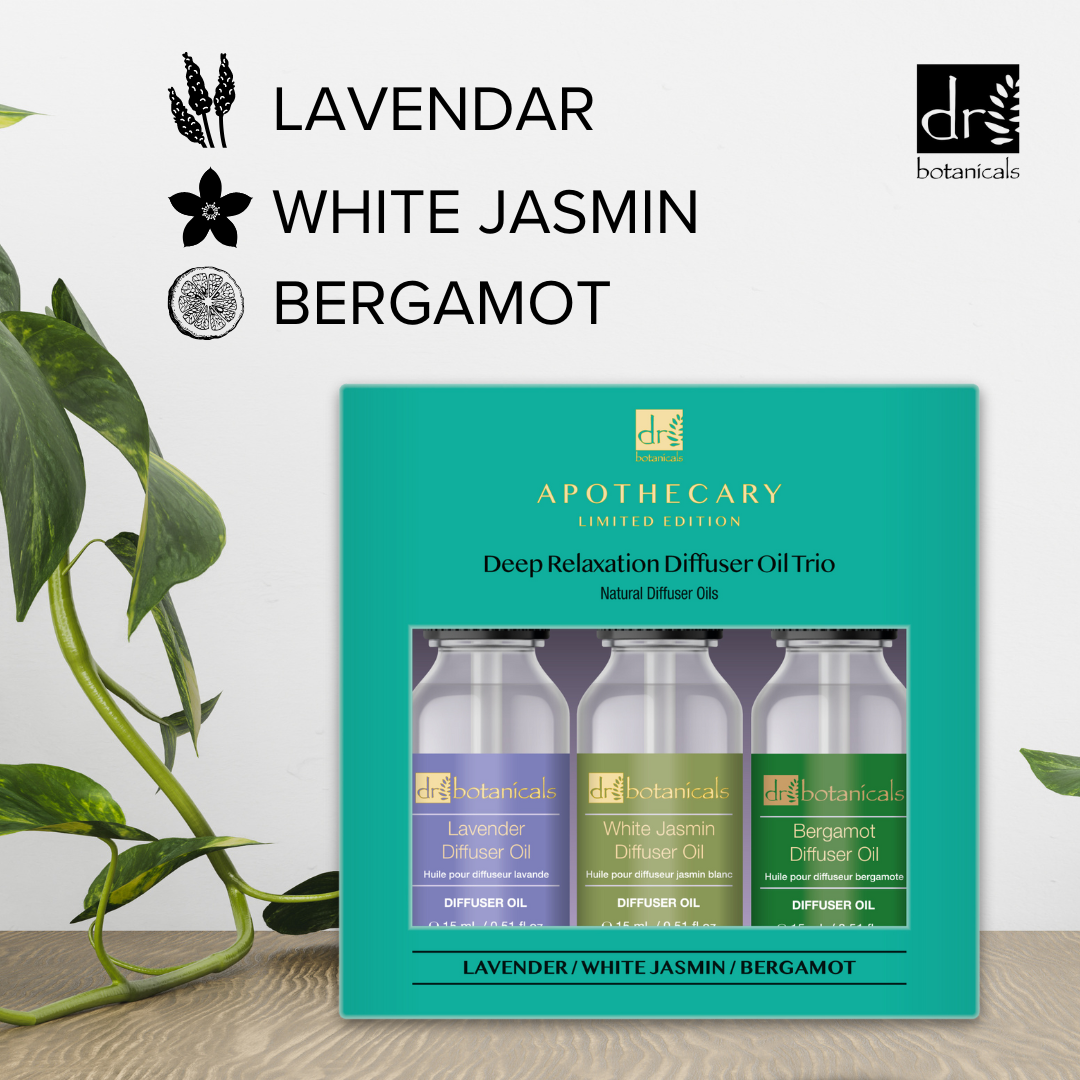Trio d'huiles essentielles pour diffuseur à relaxation profonde