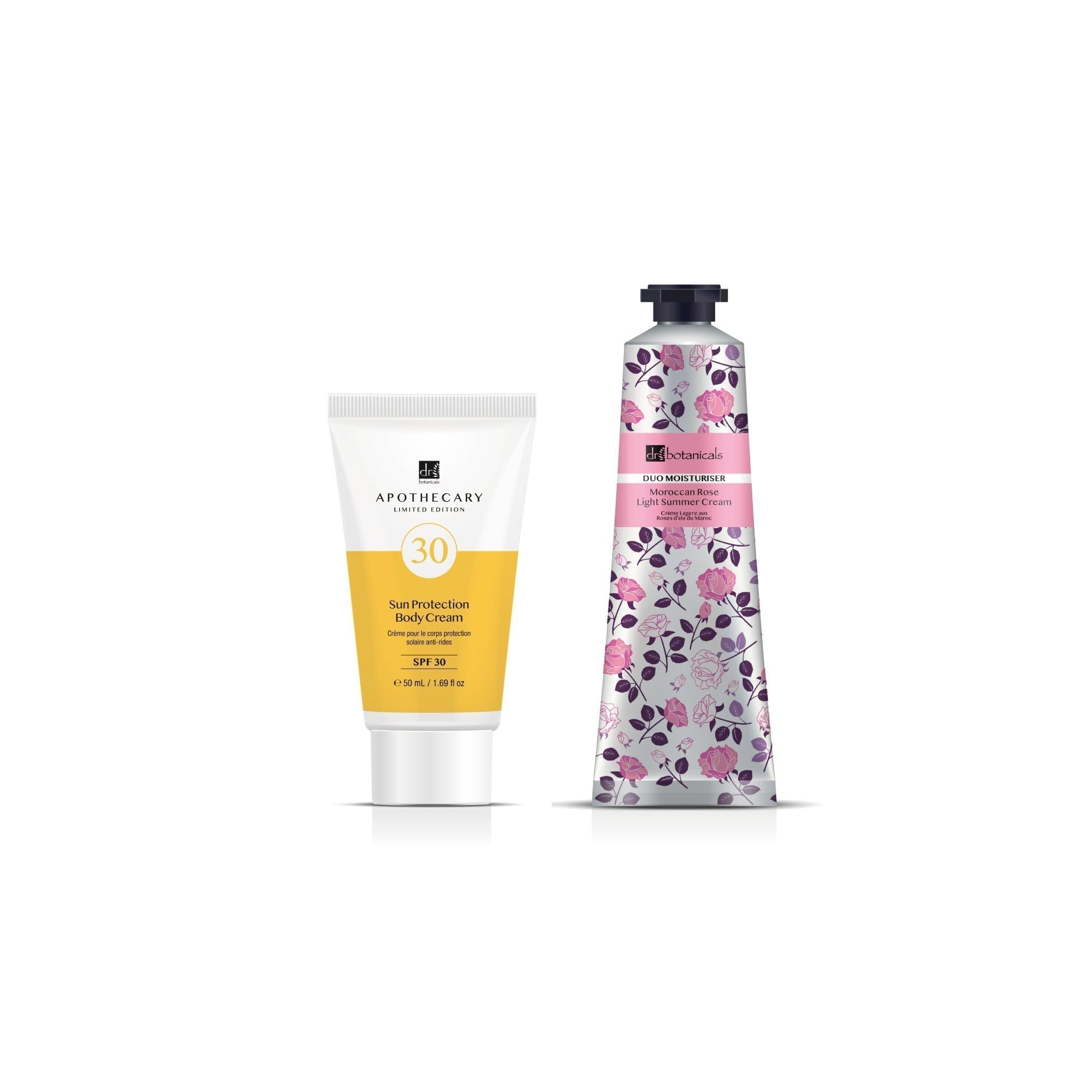 Kit Corps Anti-Âge SPF 30 Rose Marocaine Légère Été