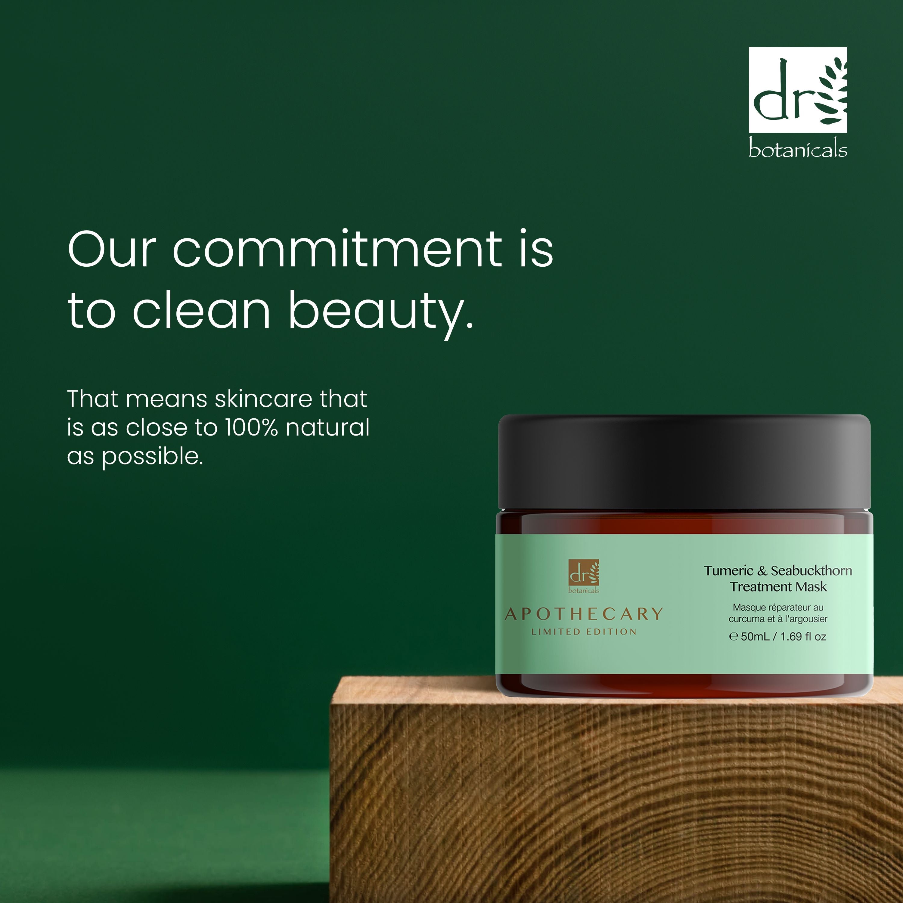 Kurkuma- und Sanddorn-Gesichtsmaske 50 ml