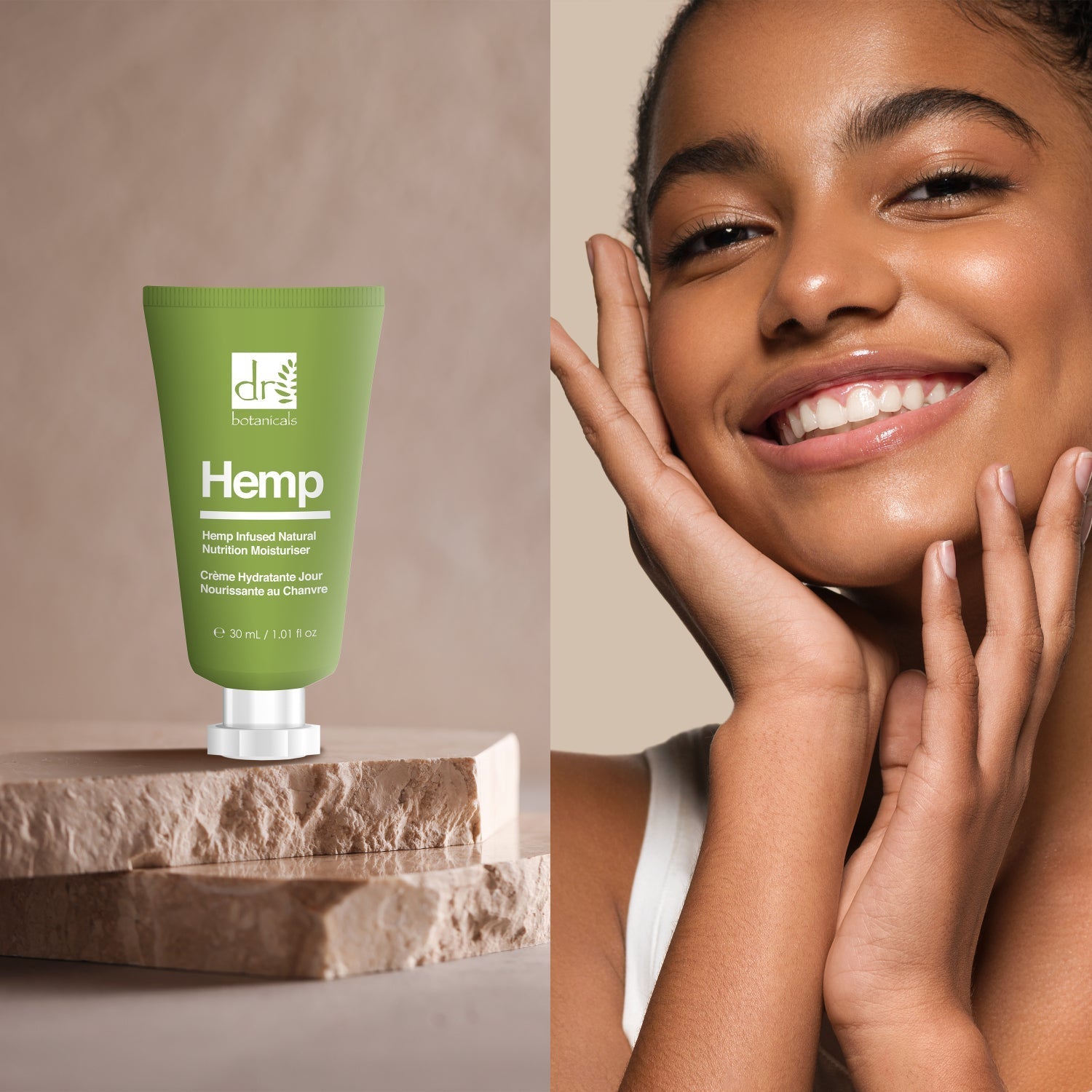 Crème hydratante naturelle infusée 30 ml