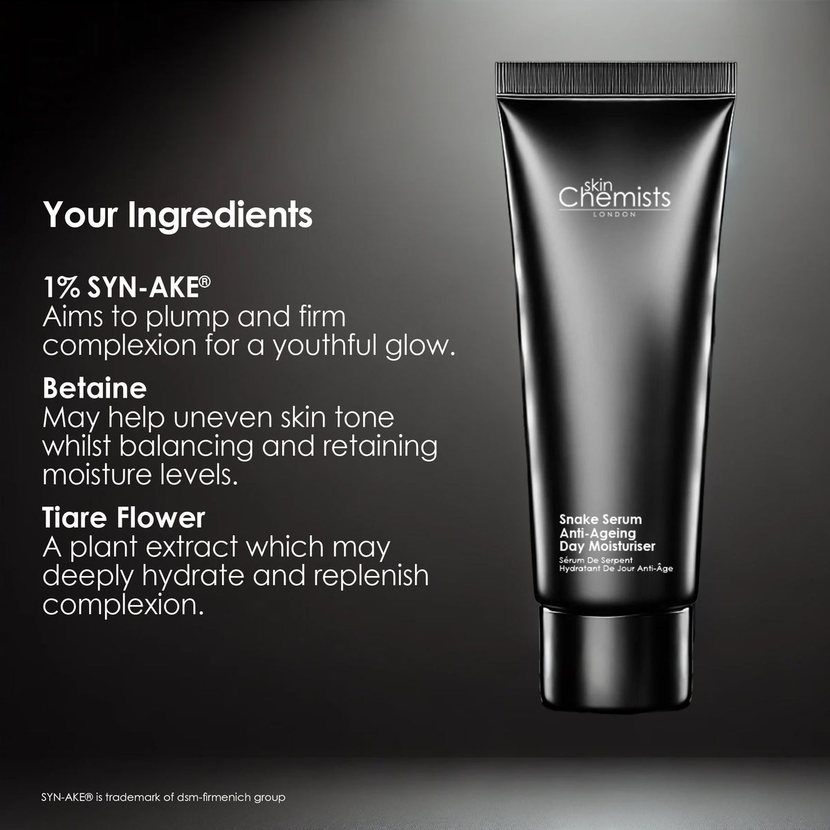 1% SYN-AKE® Serum Anti-Ageing Day Moisturiser 50ml