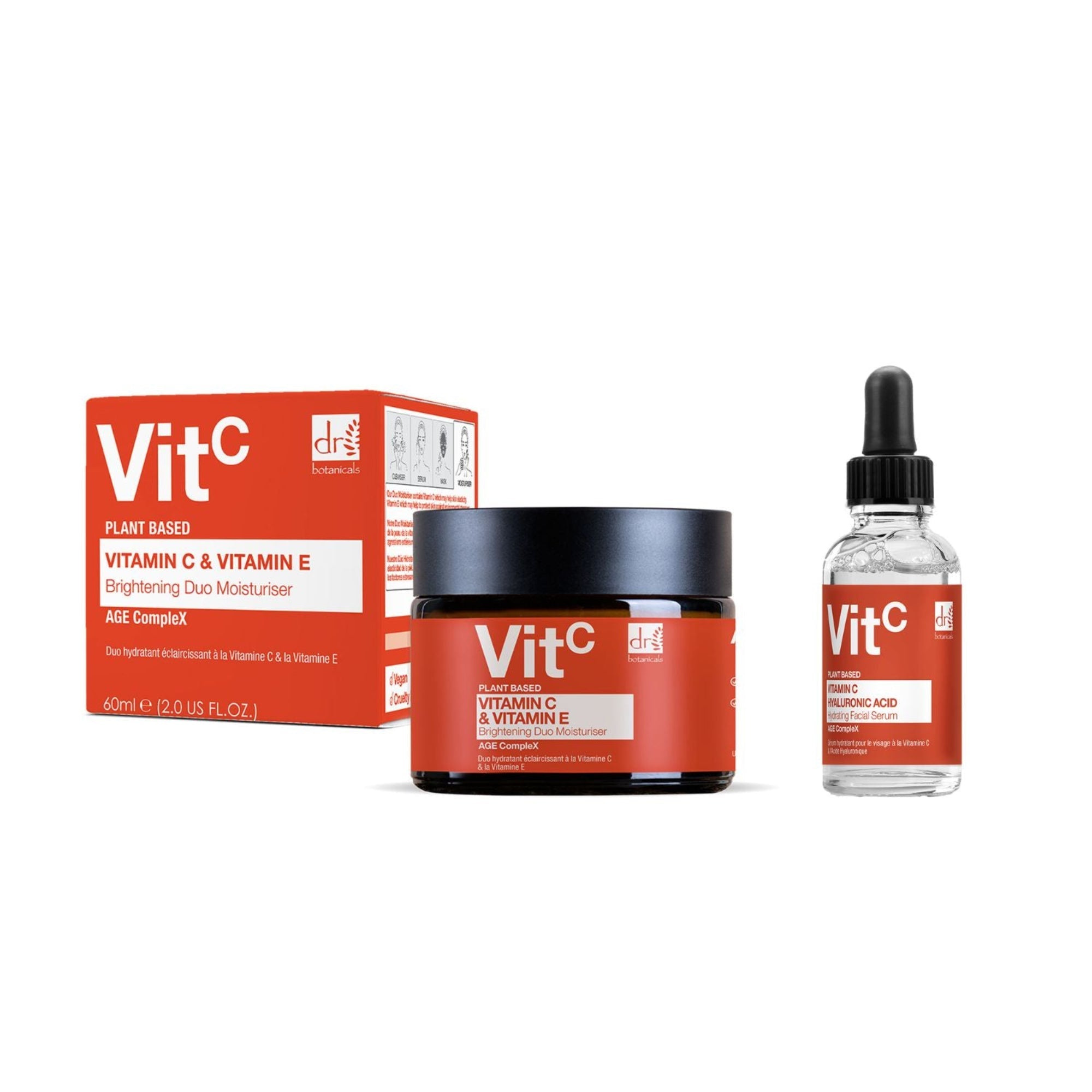 Anti-Ageing Vitamin C Duo Moisturiser & Facial Serum Kit