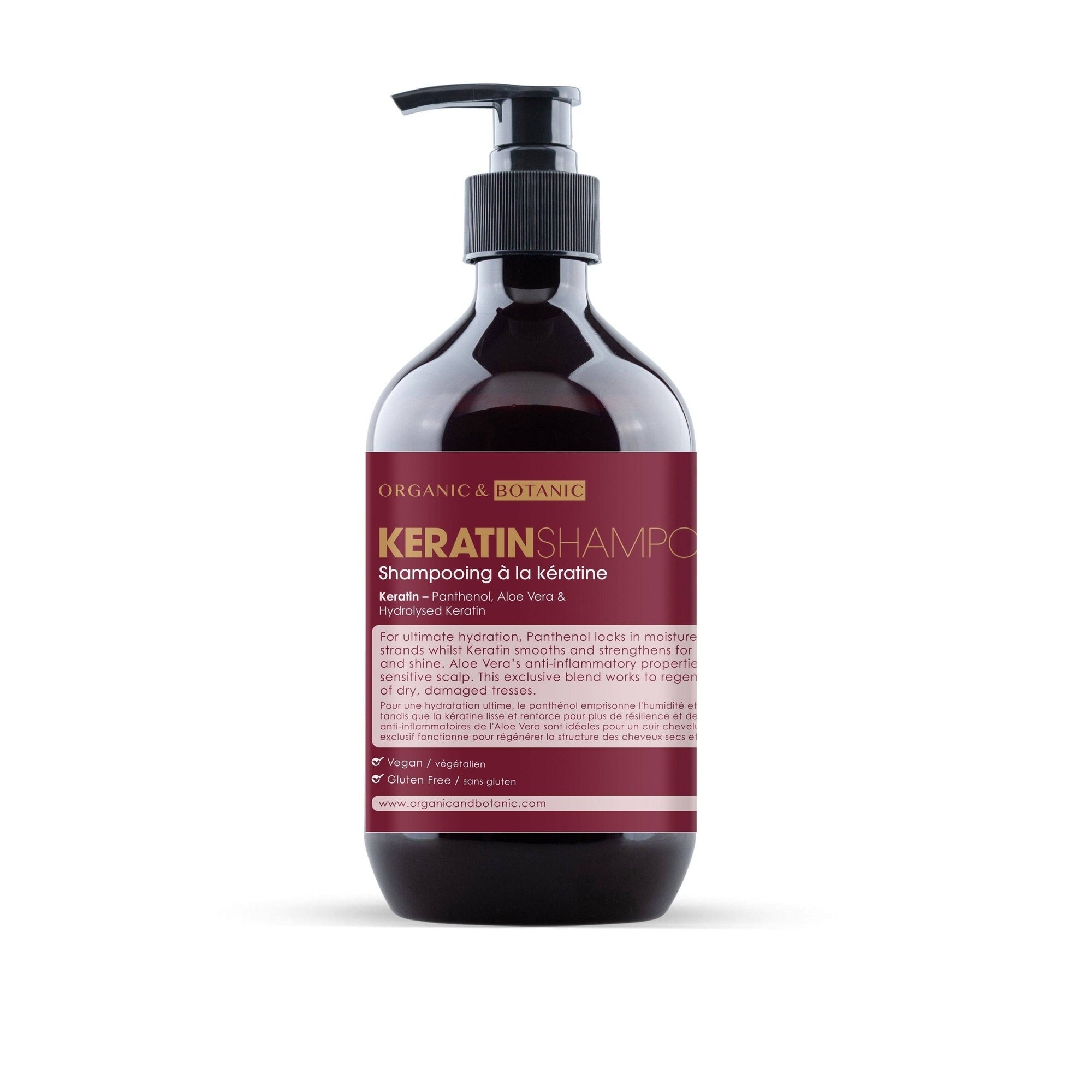 Shampoing à la kératine 500 ml