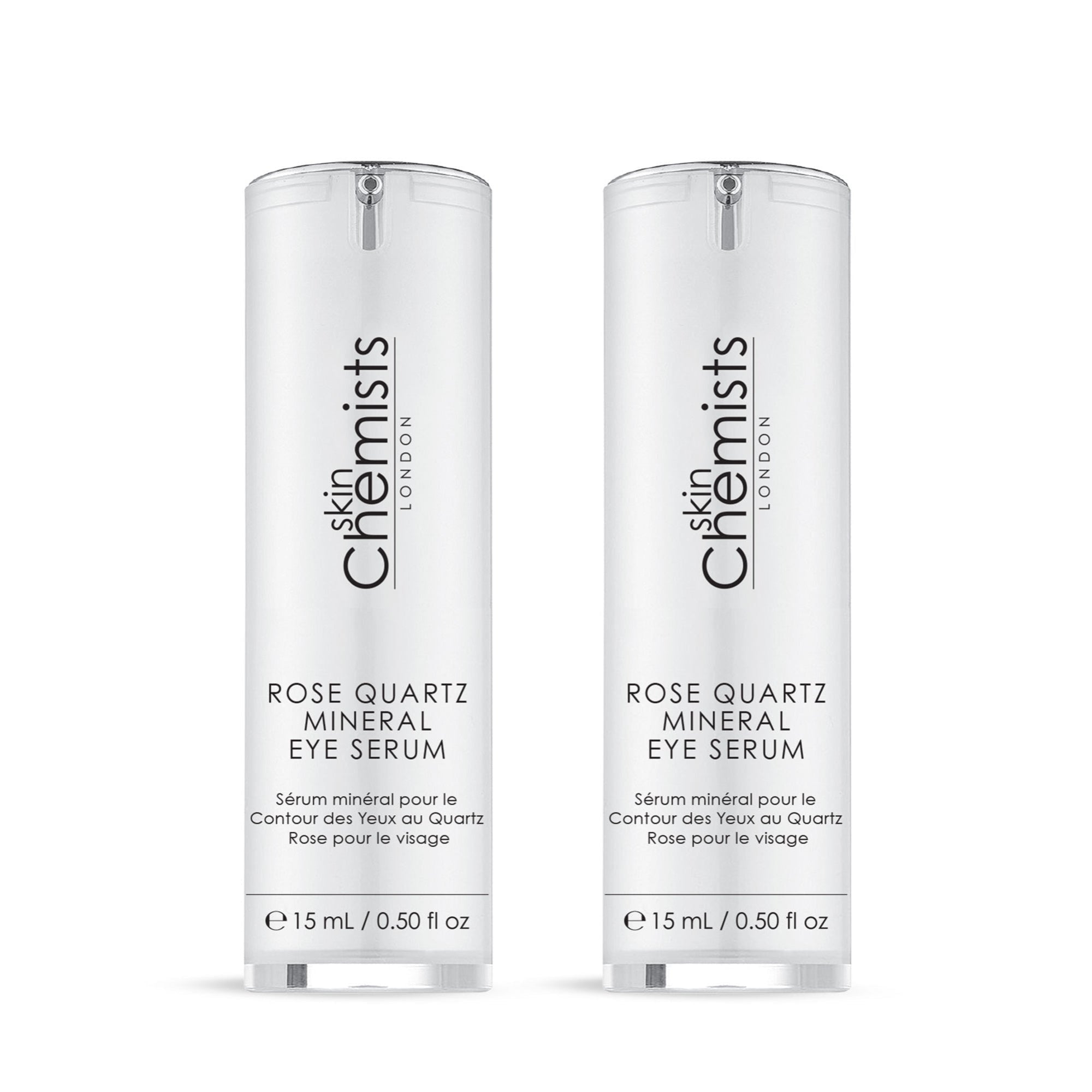 Sérum contour des yeux minéral au quartz rose 15 ml - Lot de 2 à prix avantageux