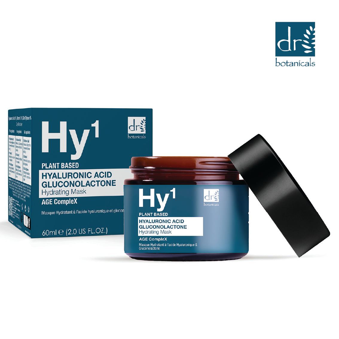Hyaluronsäure 1 % &amp; Gluconolacton Maske 60 ml